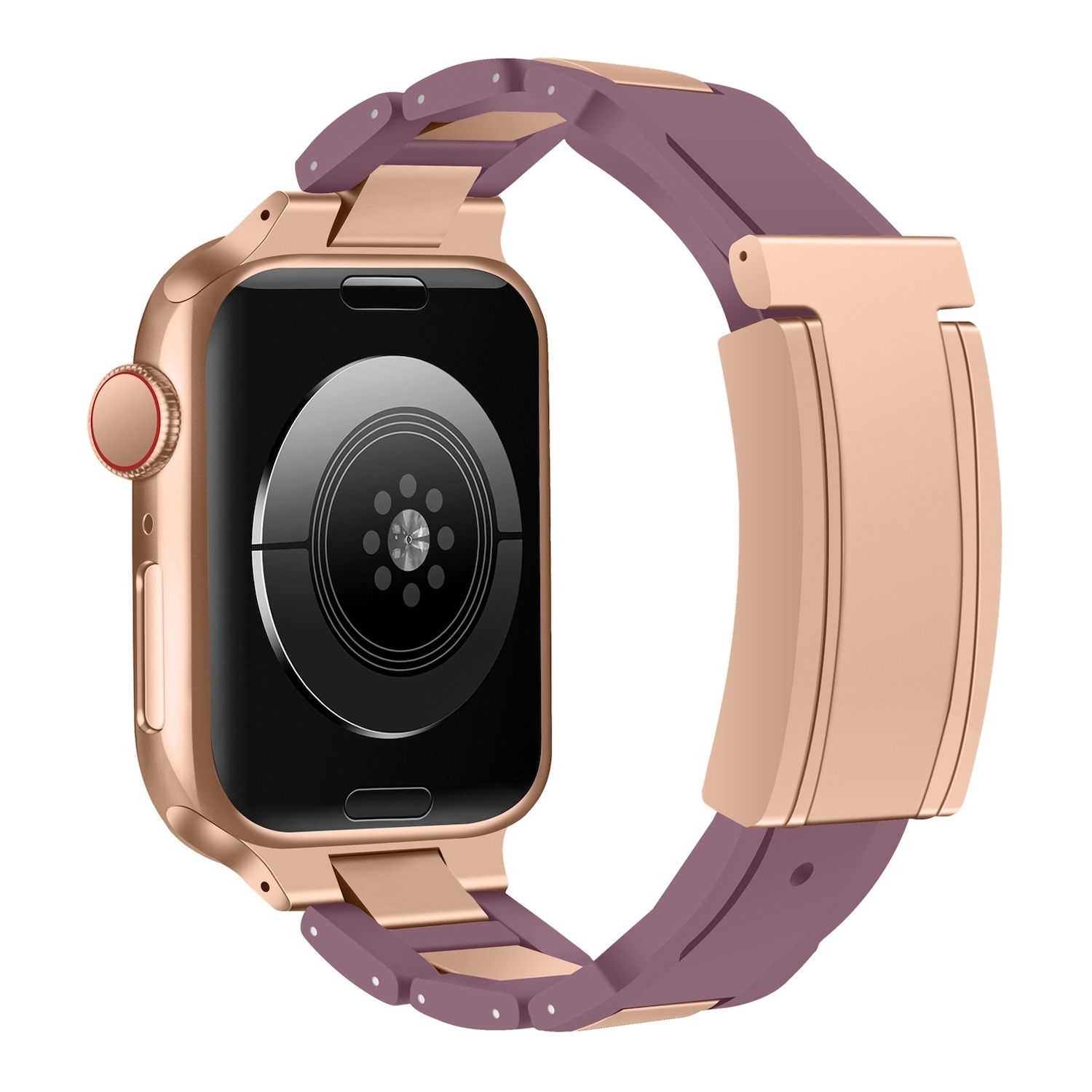 F&uuml;r Apple Watch Series 10 42mm / 9 8 7 41 / 6 SE 5 40mm Edelstahl Band 