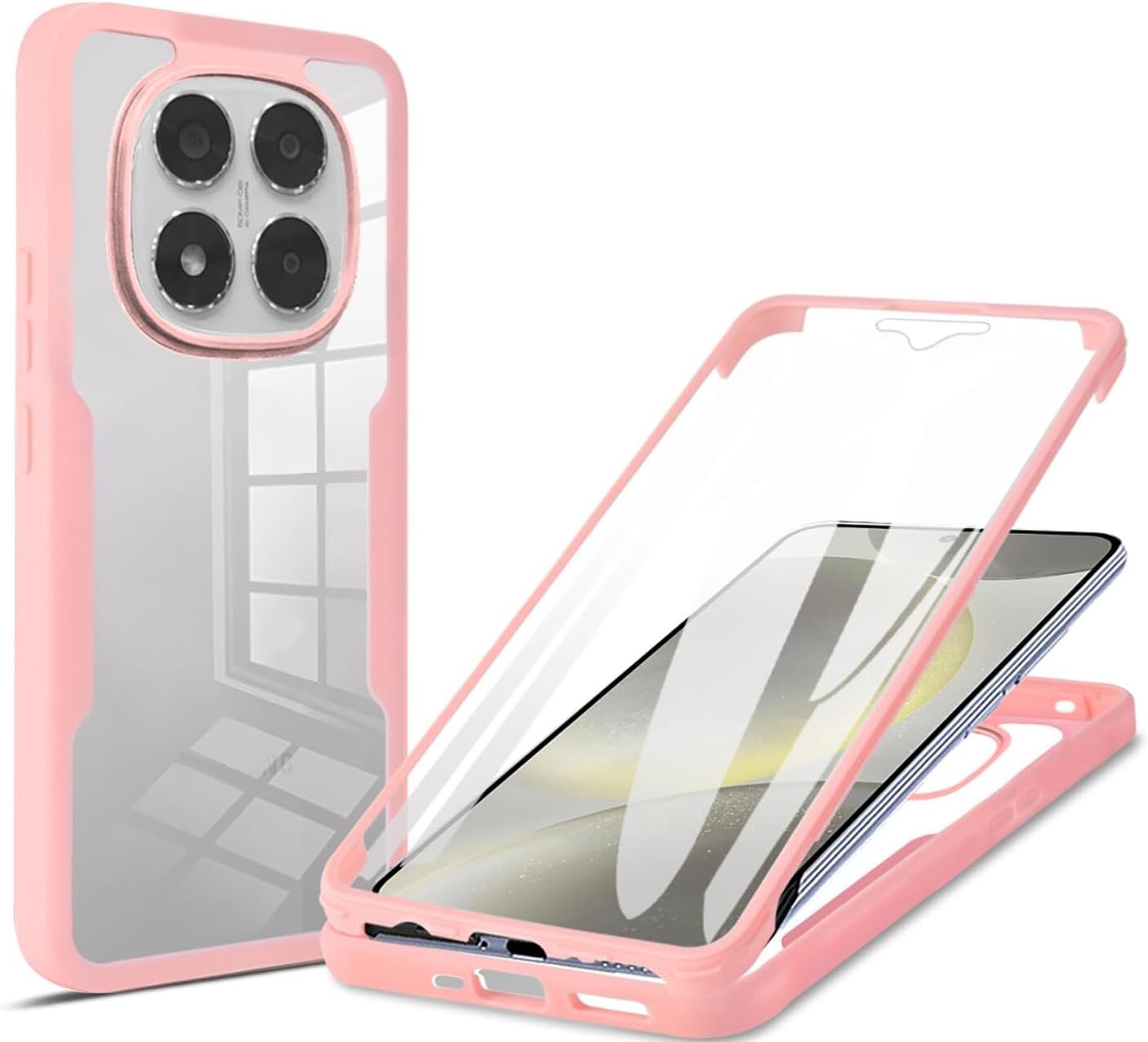 F&uuml;r Xiaomi Redmi Note 14 Pro / Pro Plus 5G Full Cover 360 Grad H&uuml;lle 