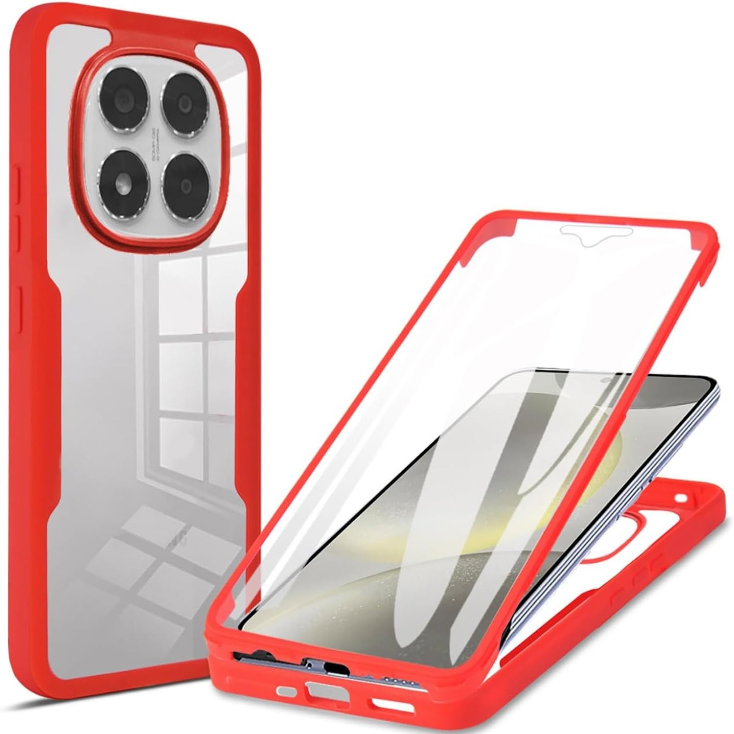 F&uuml;r Xiaomi Redmi Note 14 Pro / Pro Plus 5G Full Cover 360 Grad H&uuml;lle 