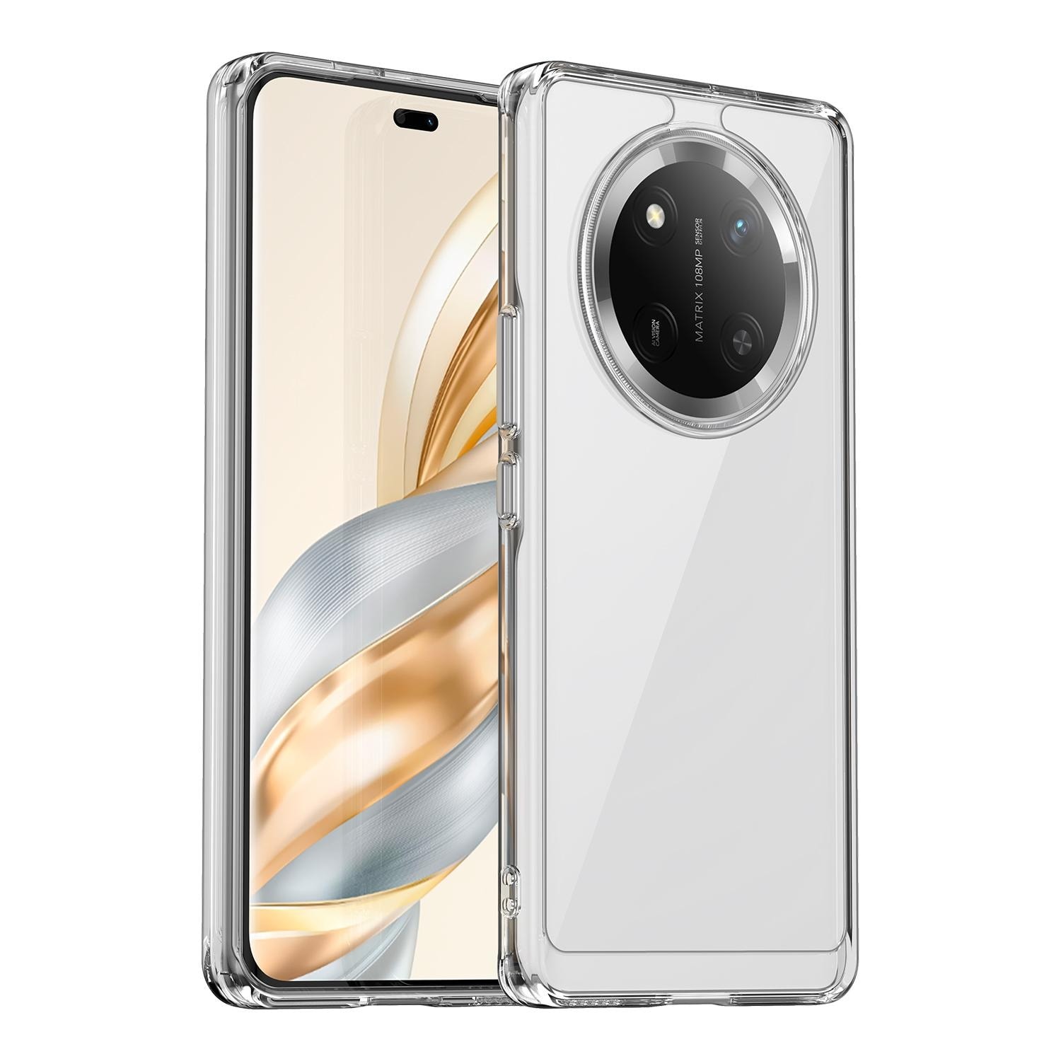 F&uuml;r Honor Magic 7 Lite Colorful TPU Acryl Hybrid H&uuml;lle Transparent 
