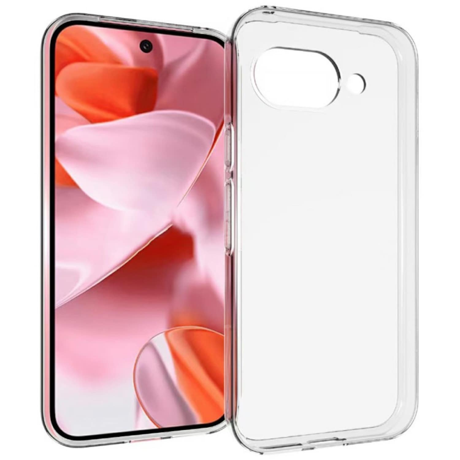 F&uuml;r Google Pixel 9a Silikon TPU Schutz Handy H&uuml;lle Cover Transparent 