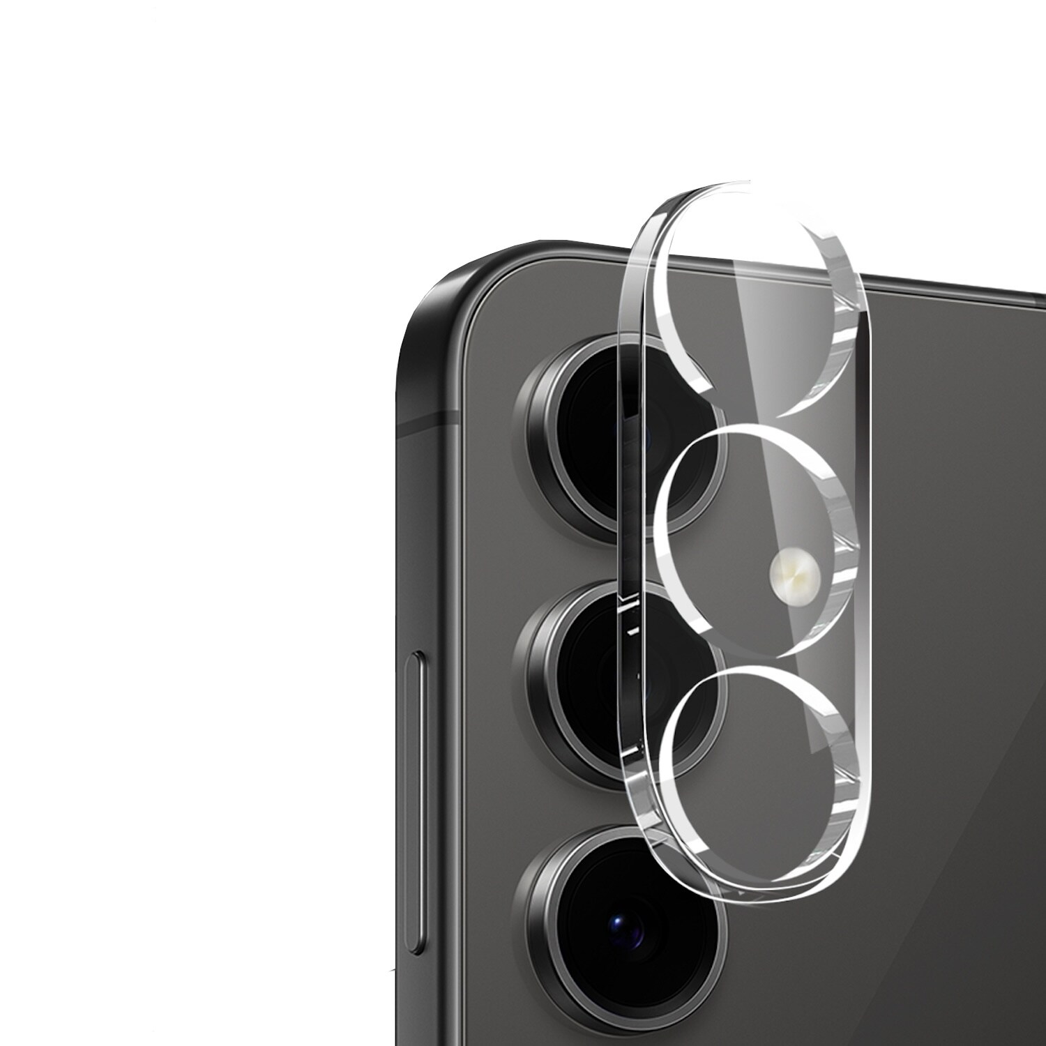 F&uuml;r Samsung Galaxy S25 Plus Schutz Hart Glas 9H Kamera Komplettschutz 