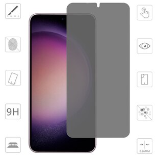 Für Samsung Galaxy S25 Edge 5G 2x 2.5D 0,26mm Privacy Hart Glas Schutz 
