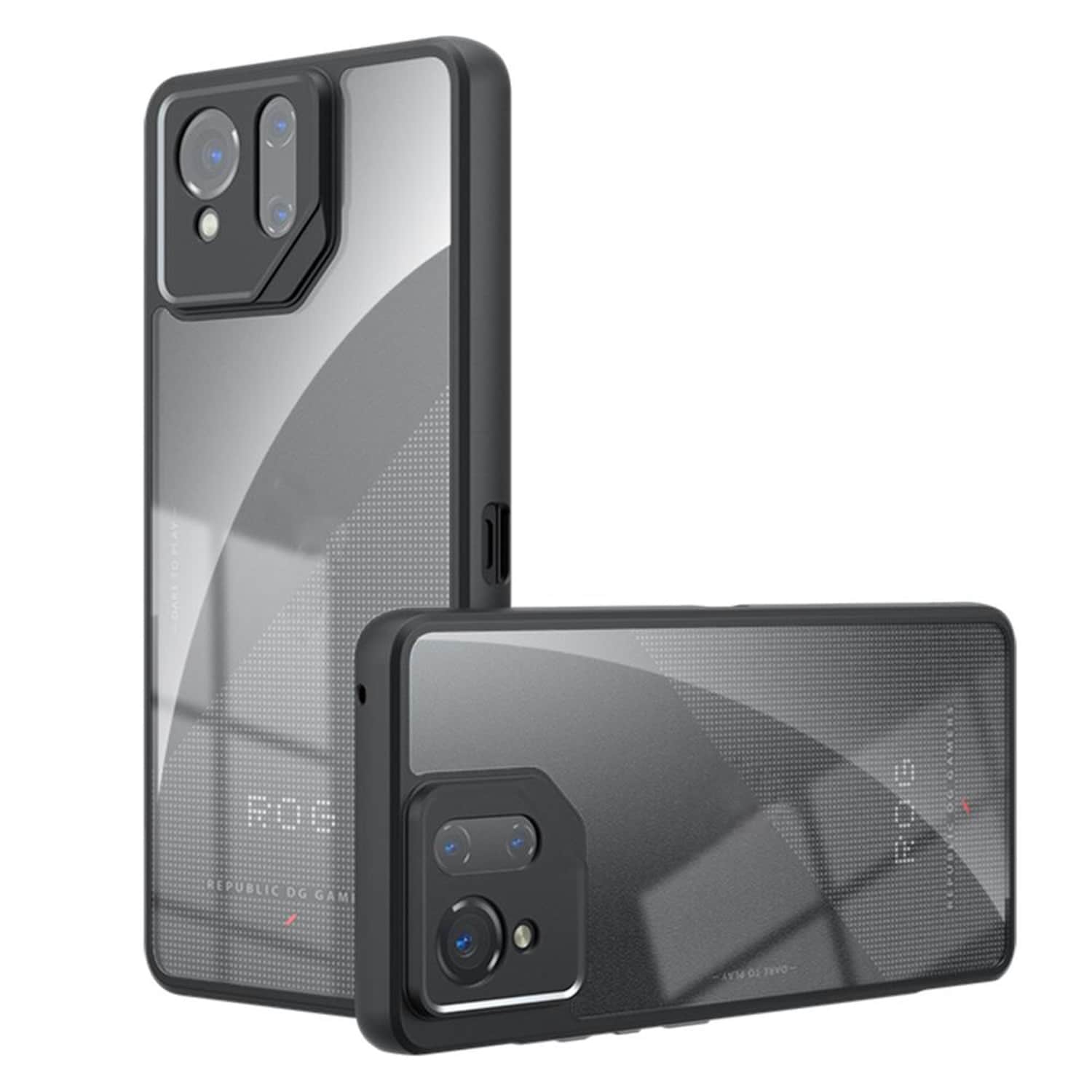 F&uuml;r Asus ROG Phone 9 / 9 Pro Armor TPU + PC Schutz H&uuml;lle Transparent 