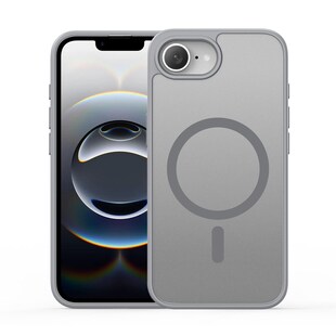 Für Apple iPhone 16e DUX DUCIS MagSafe TPU Hybrid PC Schutzhülle Grau 