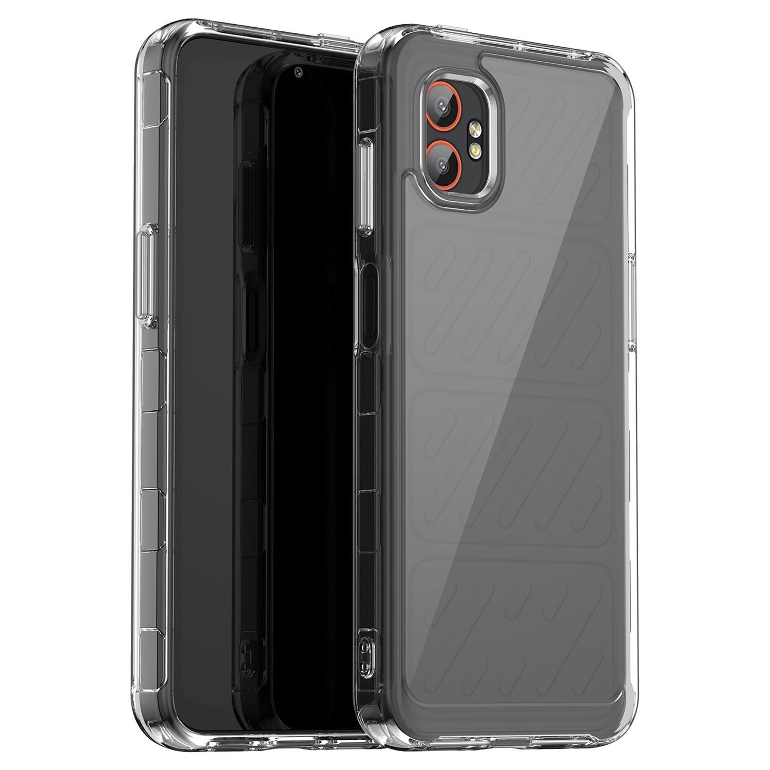 F&uuml;r Samsung Galaxy XCover 7 Pro Colorful TPU Acryl H&uuml;lle Transparent 