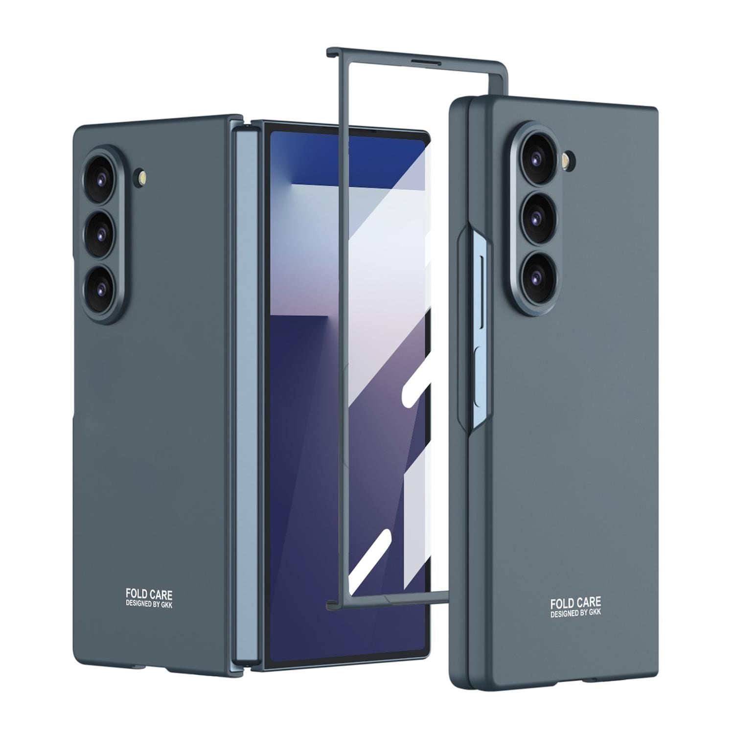 F&uuml;r Samsung Galaxy Z Fold7 GKK Integrierte Ultra d&uuml;nne H&uuml;lle Gr&uuml;n 