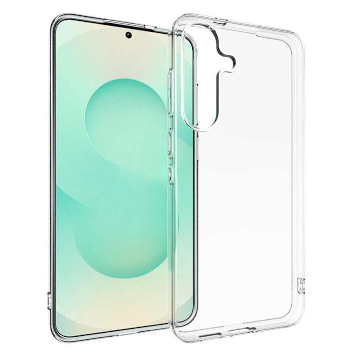 F&uuml;r Samsung Galaxy S25 FE TPU Schutz H&uuml;lle D&uuml;nn Flexibel Transparent 
