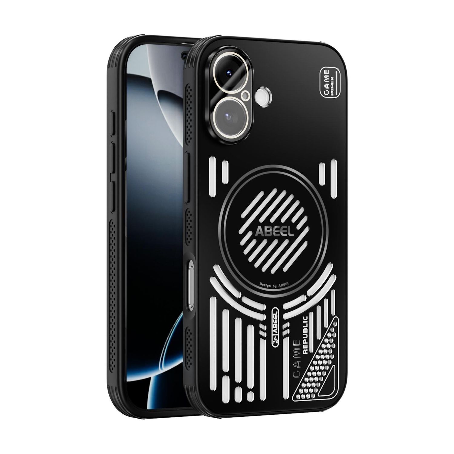 F&uuml;r Apple iPhone 17 ABEEL Ice Fox Series MagSafe W&auml;rmeableitung H&uuml;lle 