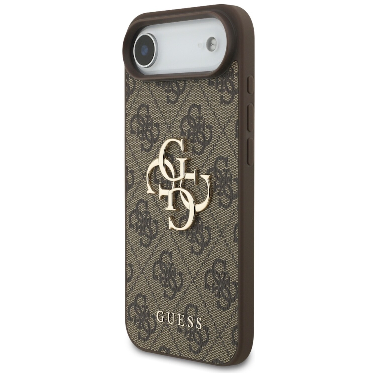 Guess Apple iPhone 17 Air 4G Big Logo Schutzh&uuml;lle Case Cover Braun 