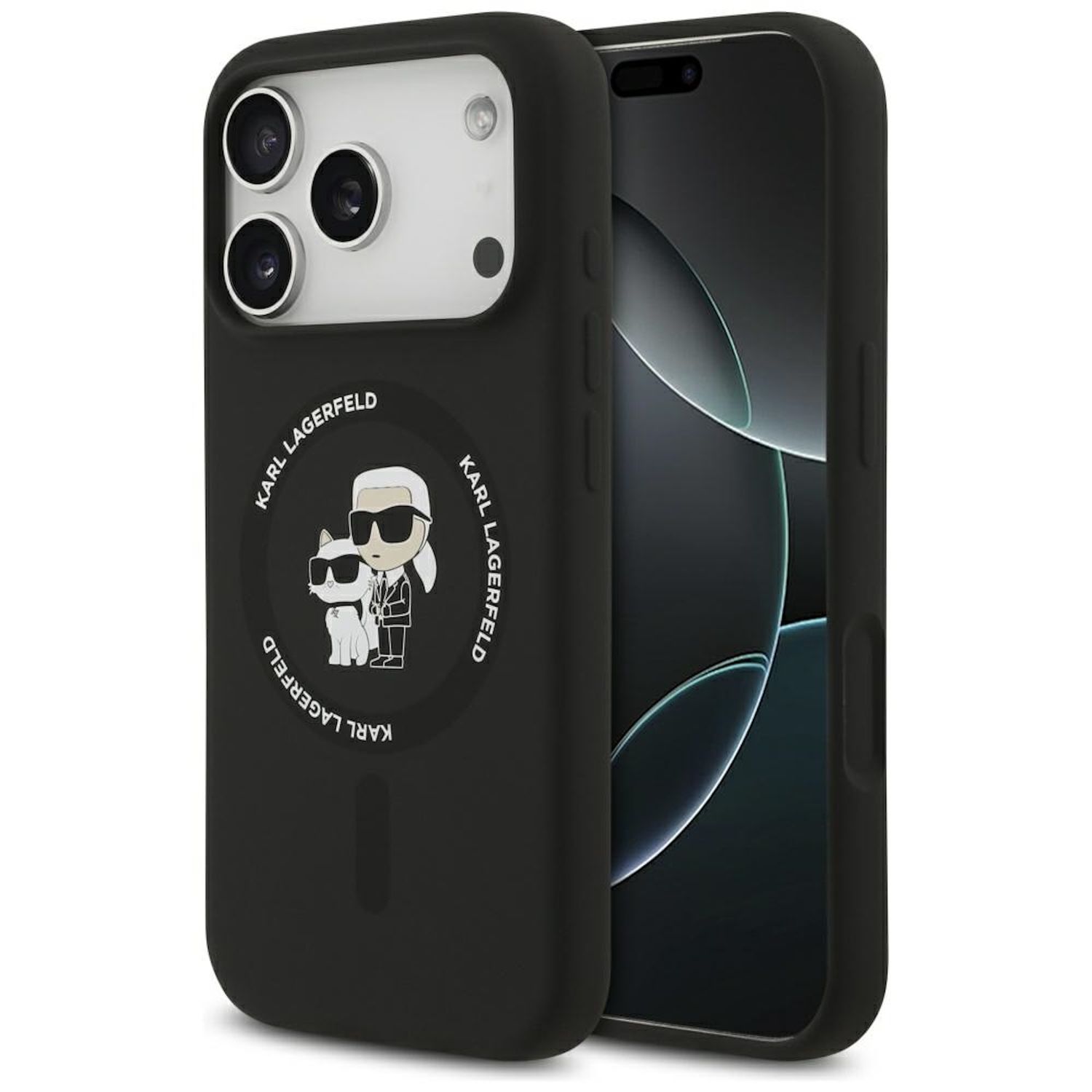 Karl Lagerfeld Apple iPhone 17 Pro Max Silic. Karl&Choupette MagSafe 