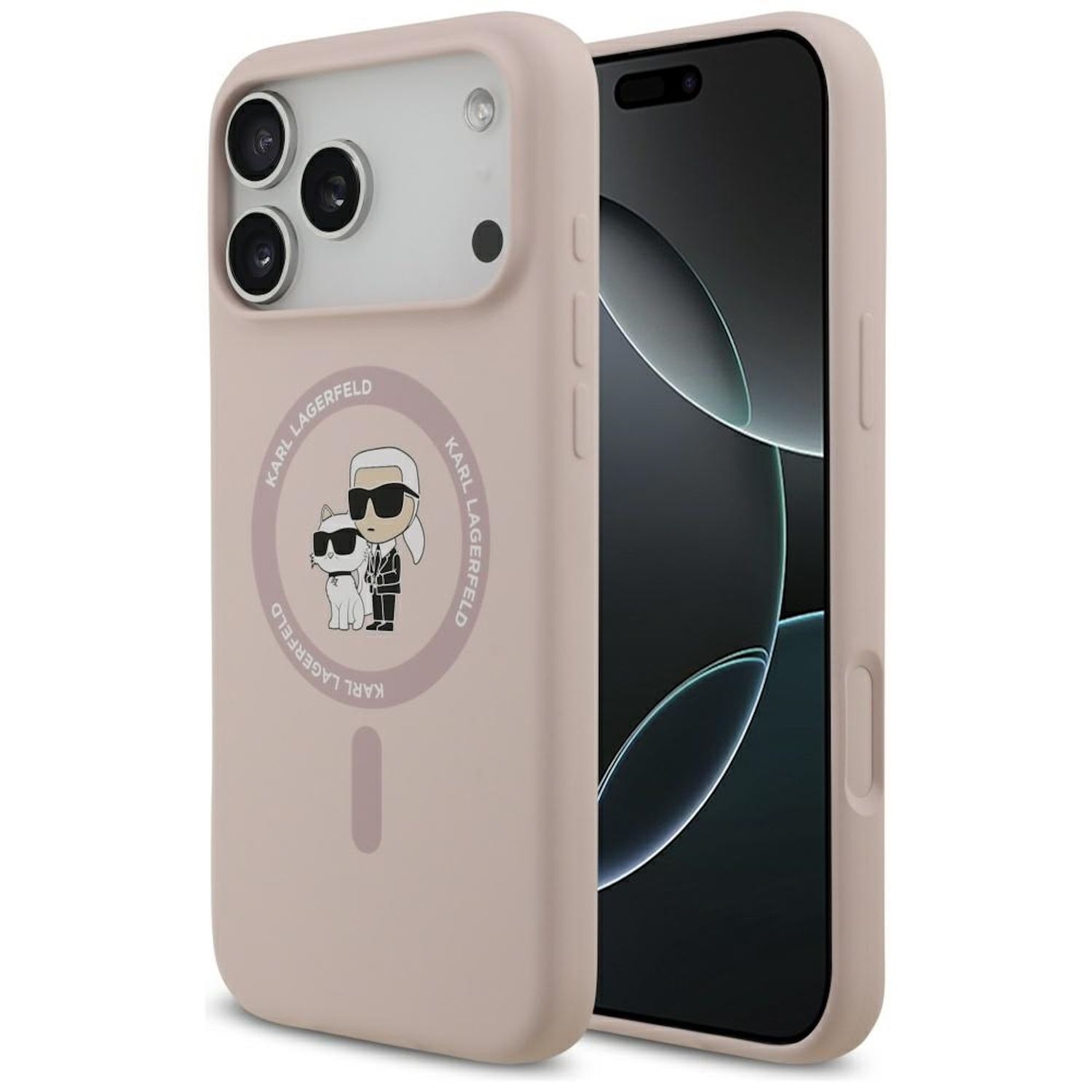 Karl Lagerfeld Apple iPhone 17 Pro Max Silic. Karl&Choupette MagSafe 