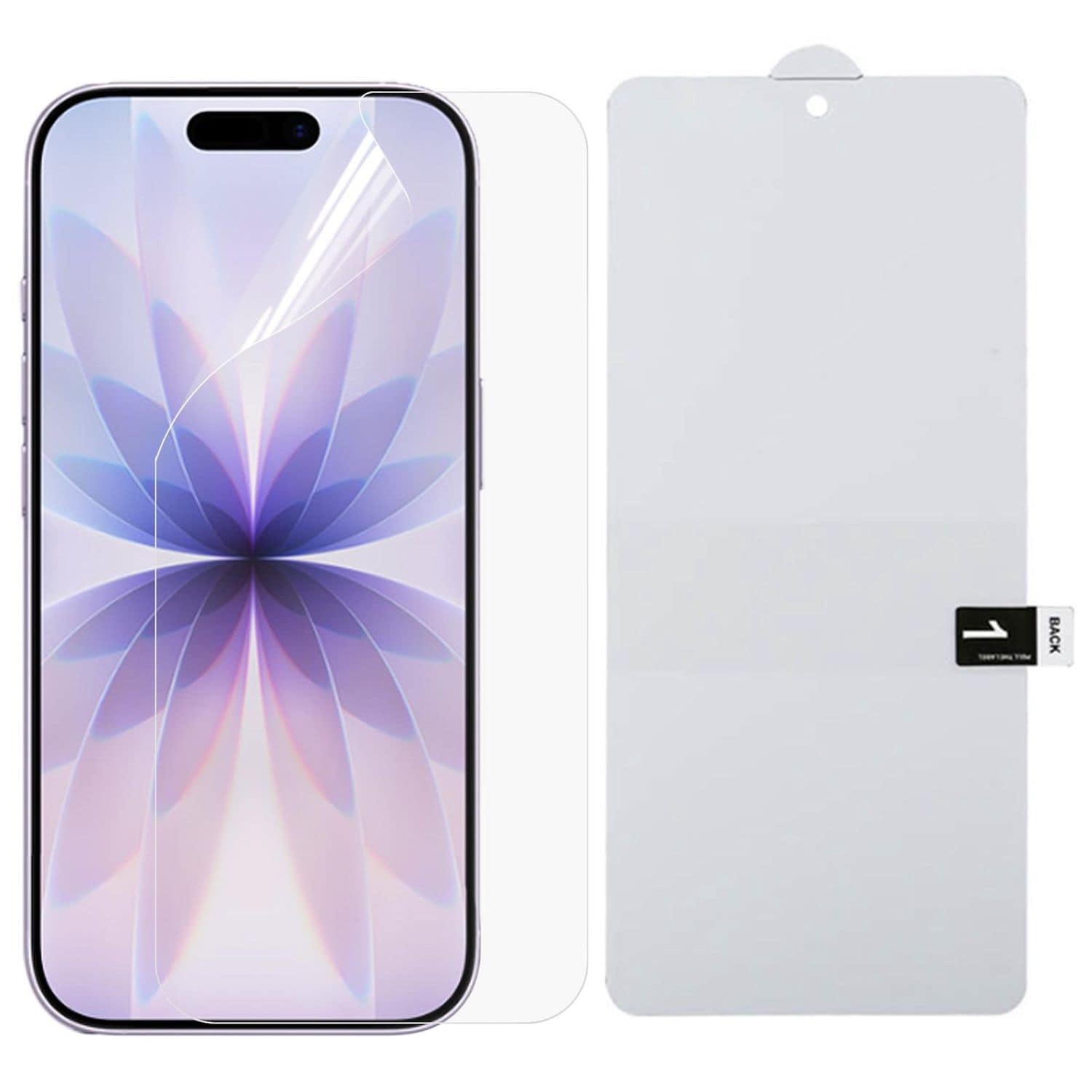 F&uuml;r Apple iPhone 17 Full Front Screen Hydrogel Display Schutz Folie 