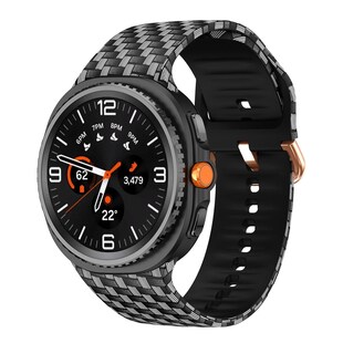 Silikon Armband für Samsung Galaxy Watch 8 40mm 44mm Classic 46mm Print Motiv 