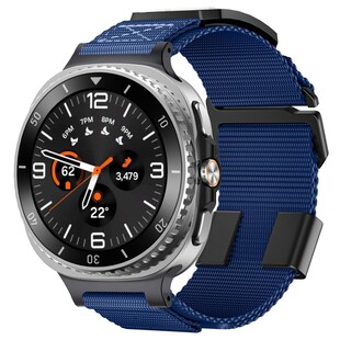 Geflochtenes Nylon Armband für Samsung Galaxy Watch 8 / 8 Classic Premium Sport 