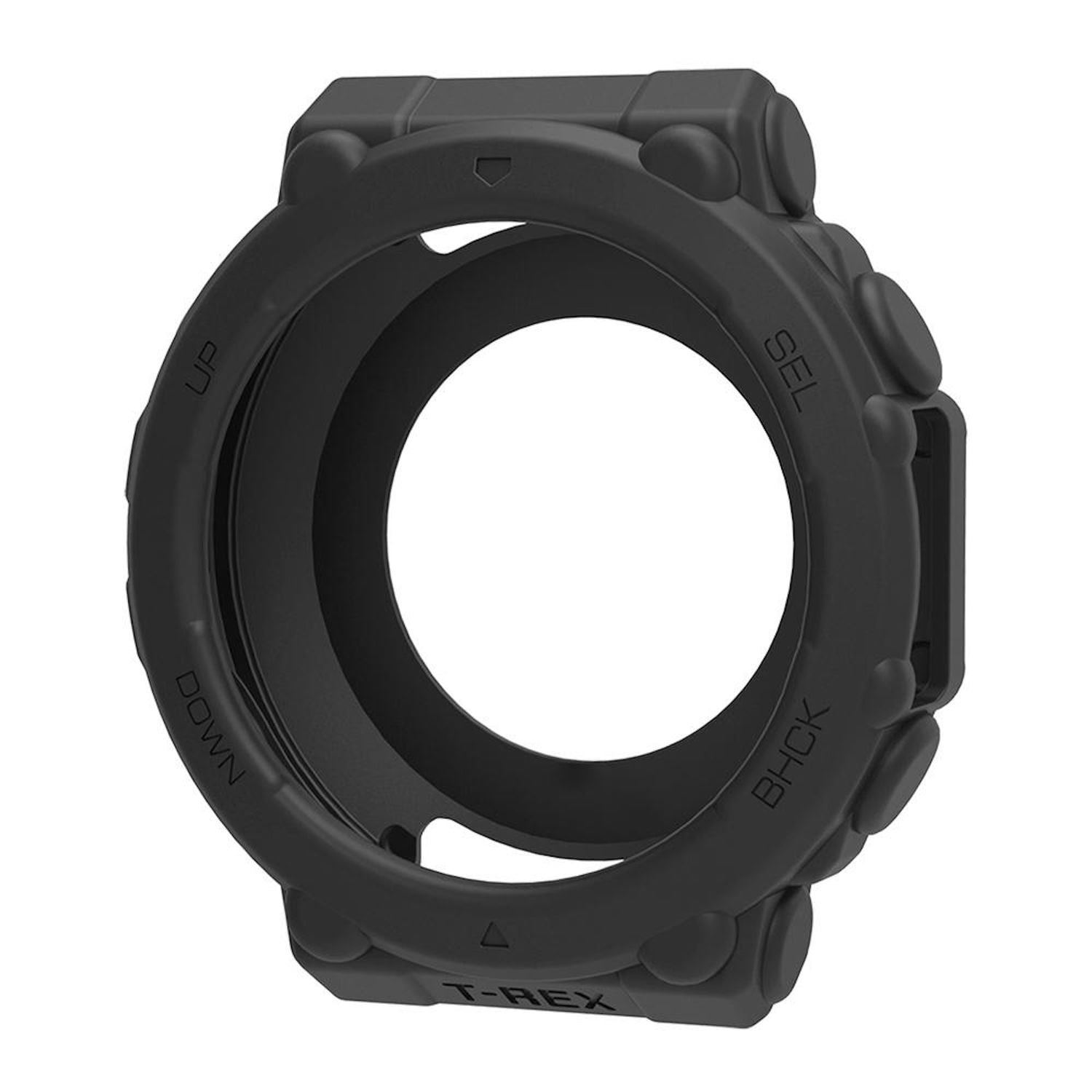 F&uuml;r Amazfit T-Rex 2 Soft Silikon Watch Schutz Geh&auml;use H&uuml;lle Schwarz 