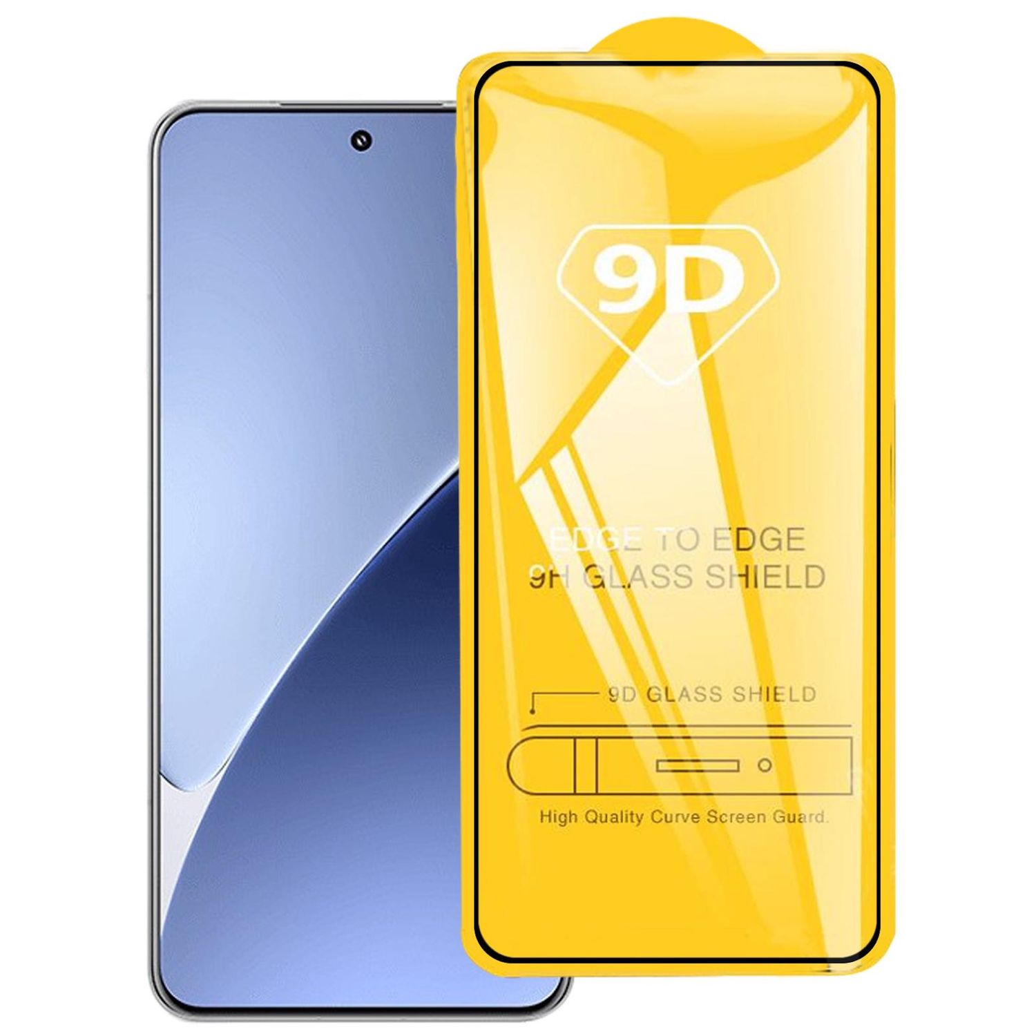F&uuml;r Xiaomi 15T Pro 9D Full Schutz Folie Displayschutz Hart Glas 