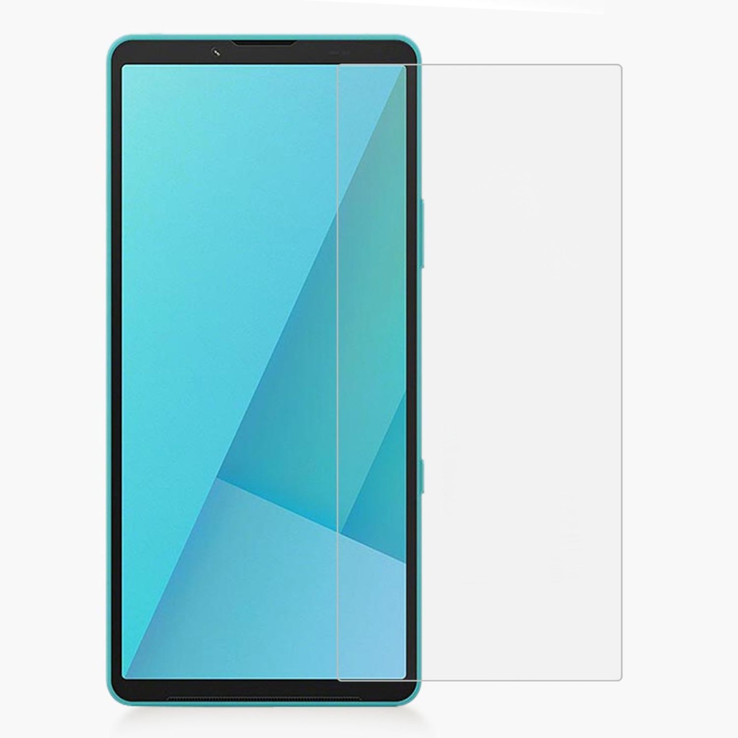F&uuml;r Sony Xperia 10 VII 1x 2.5D 9H Hart Glas Display Schutzglas Folie 