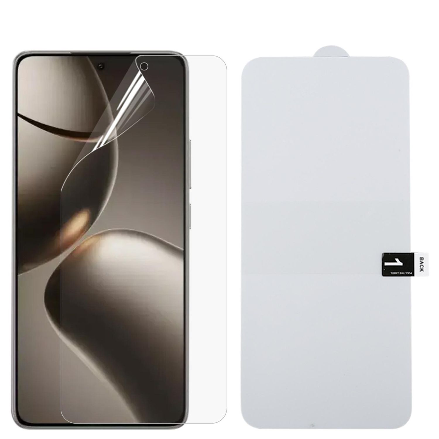 F&uuml;r Xiaomi 15T Full Front Screen Hydrogel Display Schutz Folie 