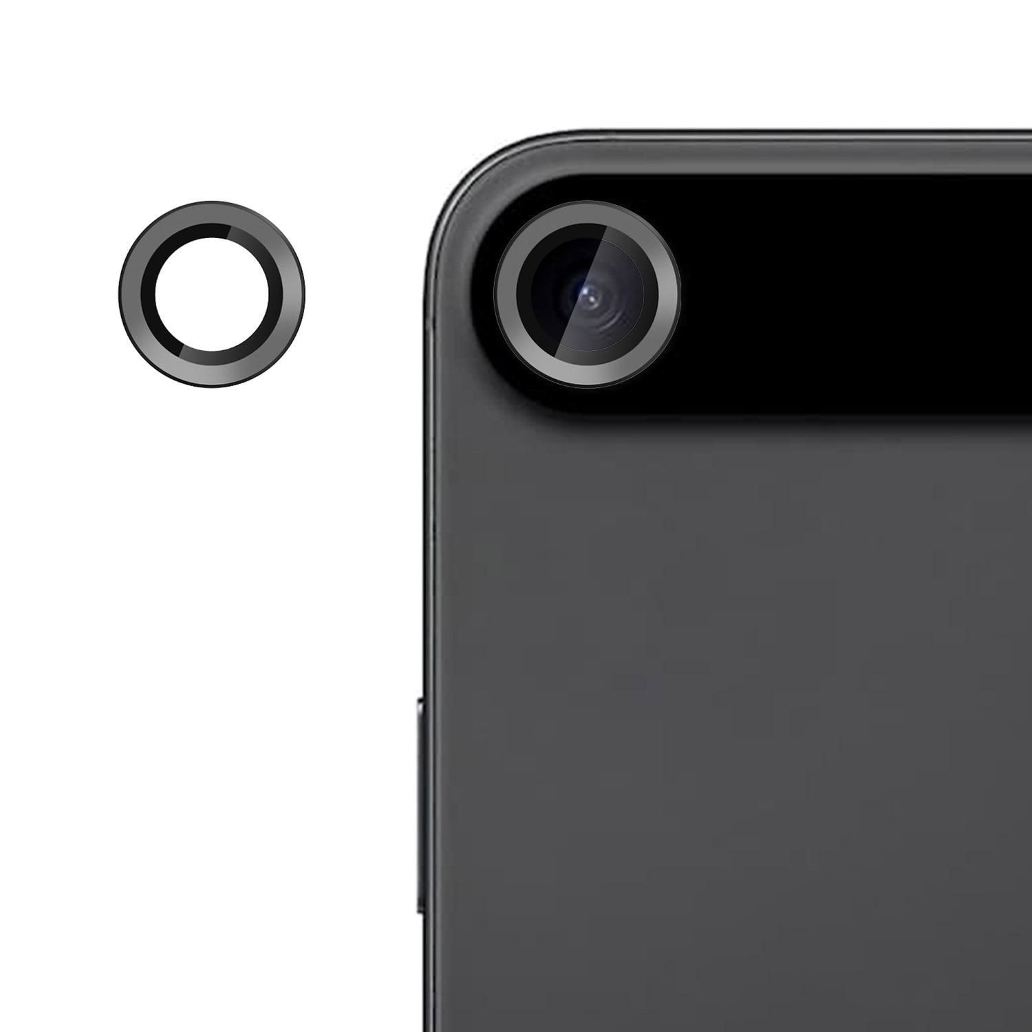 F&uuml;r Apple iPhone 17 Air Ultra D&uuml;nn 9H Kamera Schutzglas Schwarz 