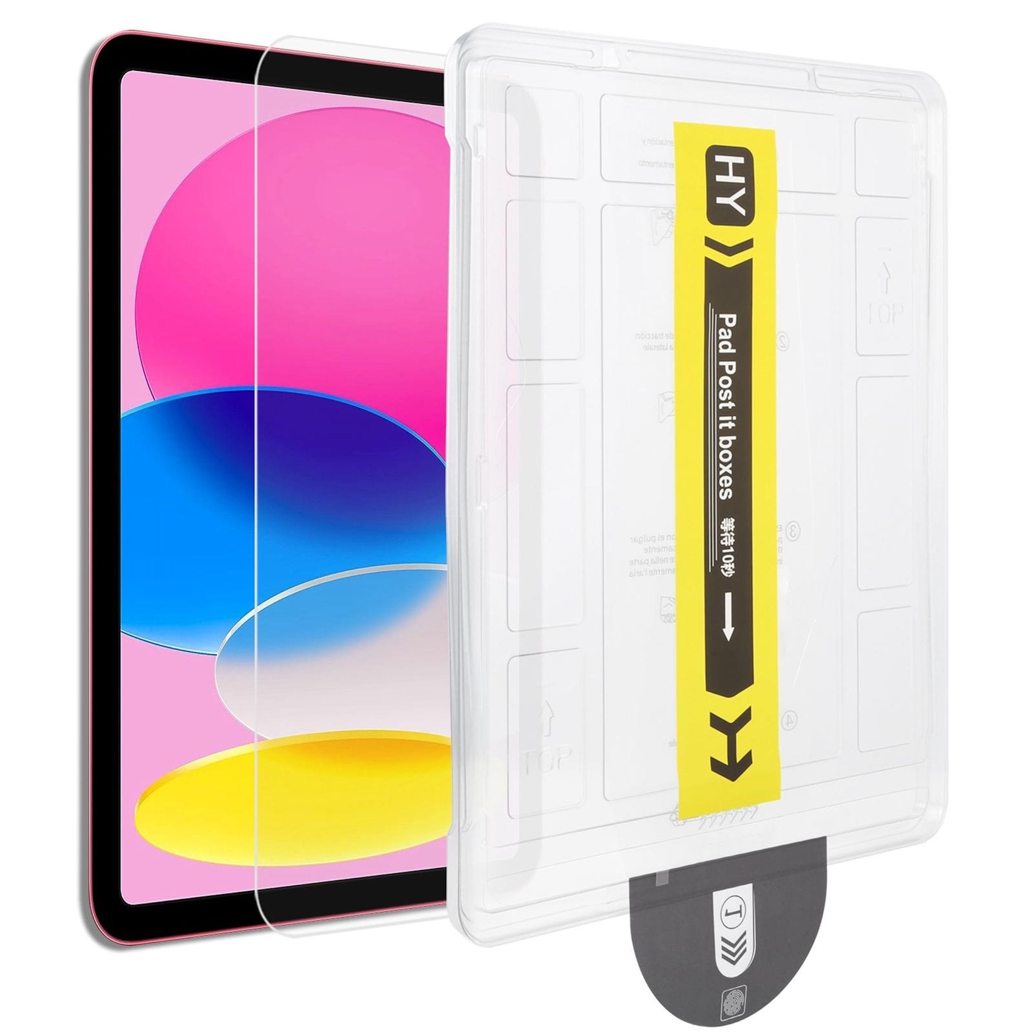 F&uuml;r Apple iPad 11th 2025 / 10.9 2022 SnapFit Glas Installationshilfe 