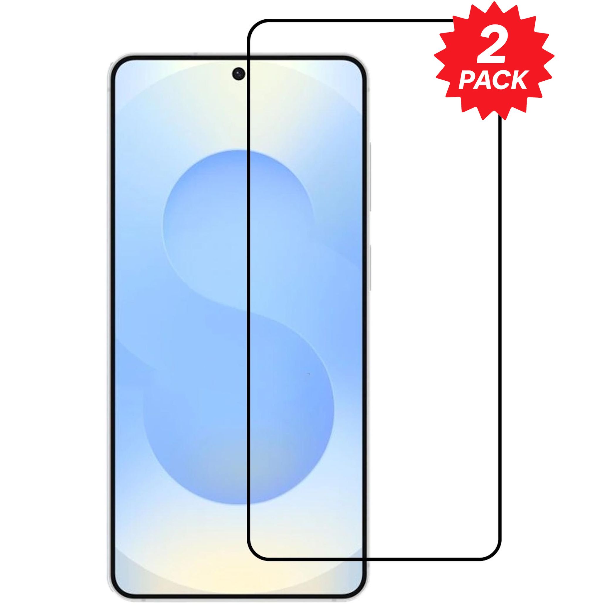 F&uuml;r Samsung Galaxy S26 Plus 5G 2x 3D Premium Full Hart Glas Schutzglas 