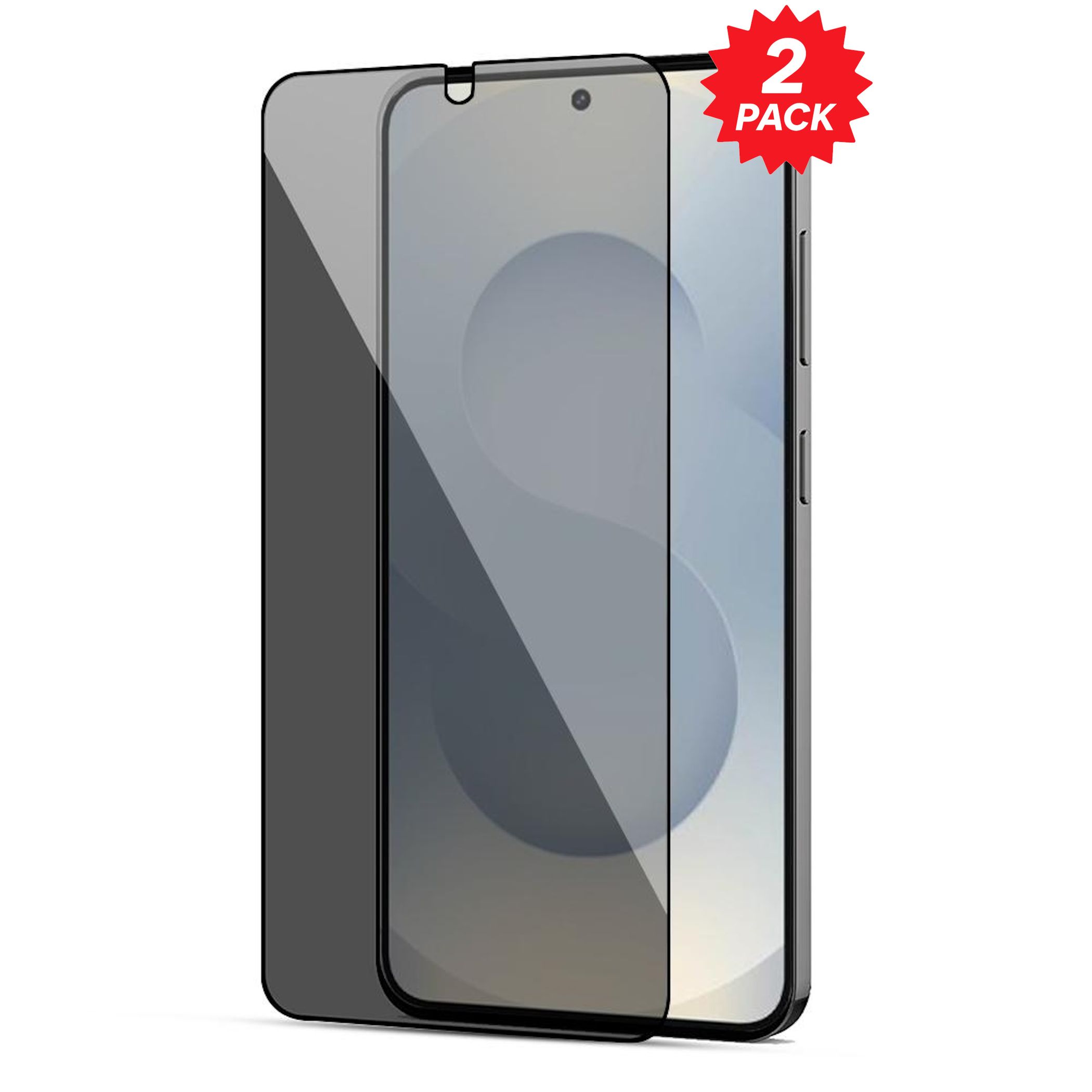 F&uuml;r Samsung Galaxy S26 2x 0.3mm Privacy Display Schutzglas Blickschutz 