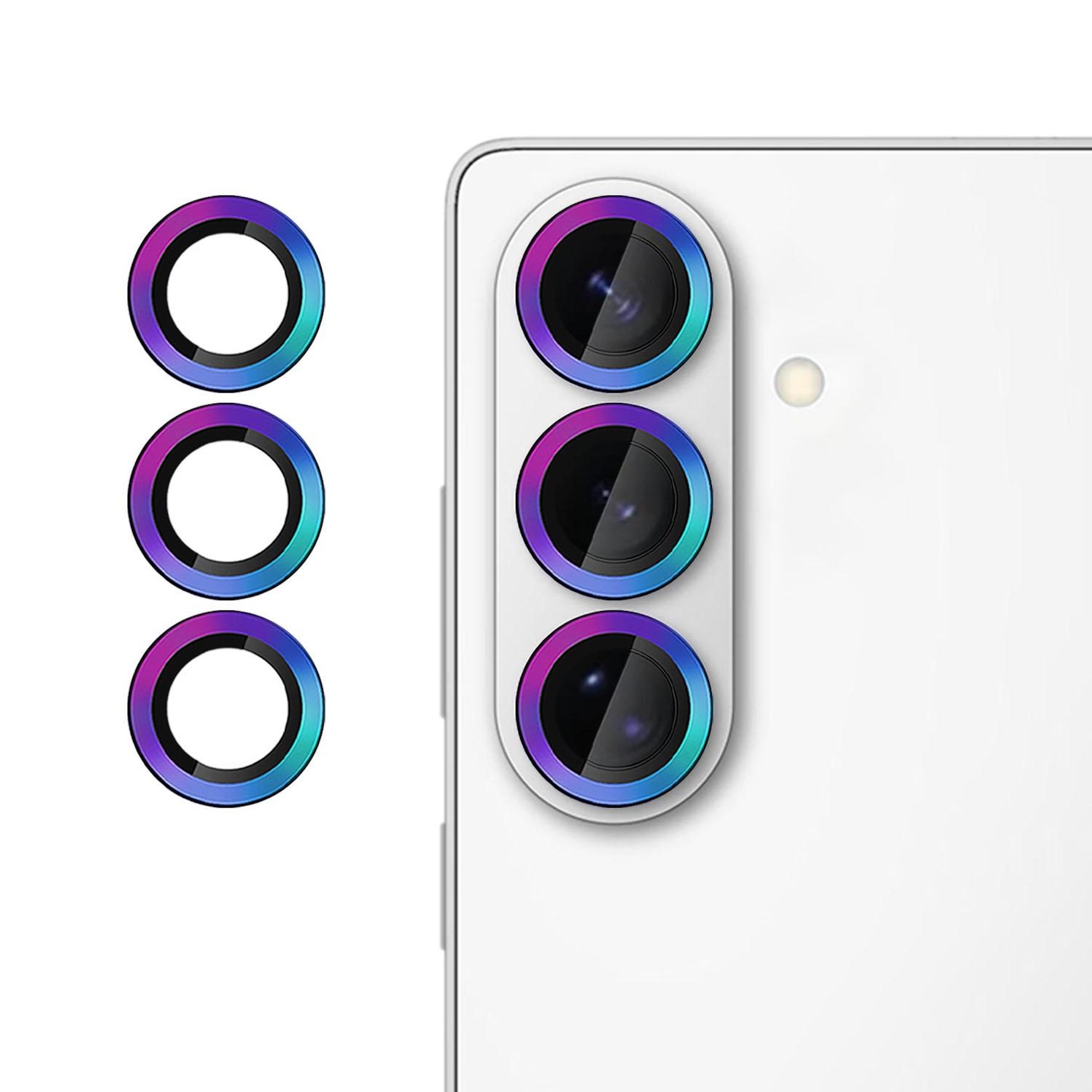 F&uuml;r Samsung Galaxy S26 5G Kalebol 9H Kamera Schutzglas D&uuml;nn Bunt 