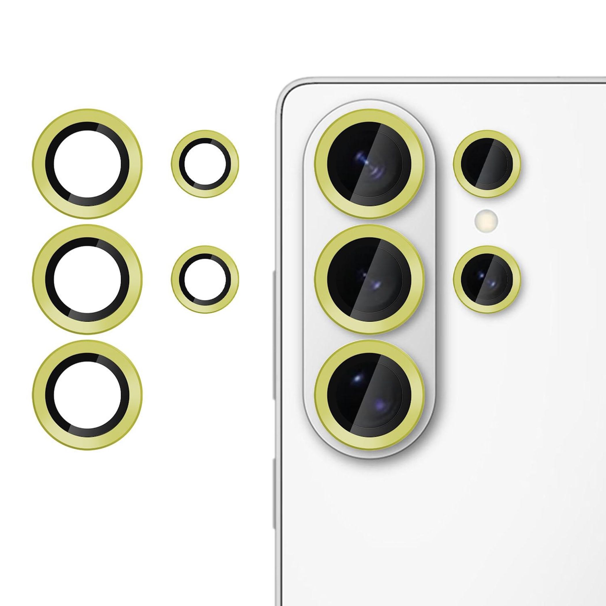 F&uuml;r Samsung Galaxy S26 Ultra Kalebol 9H Kamera Schutzglas D&uuml;nn Gold 