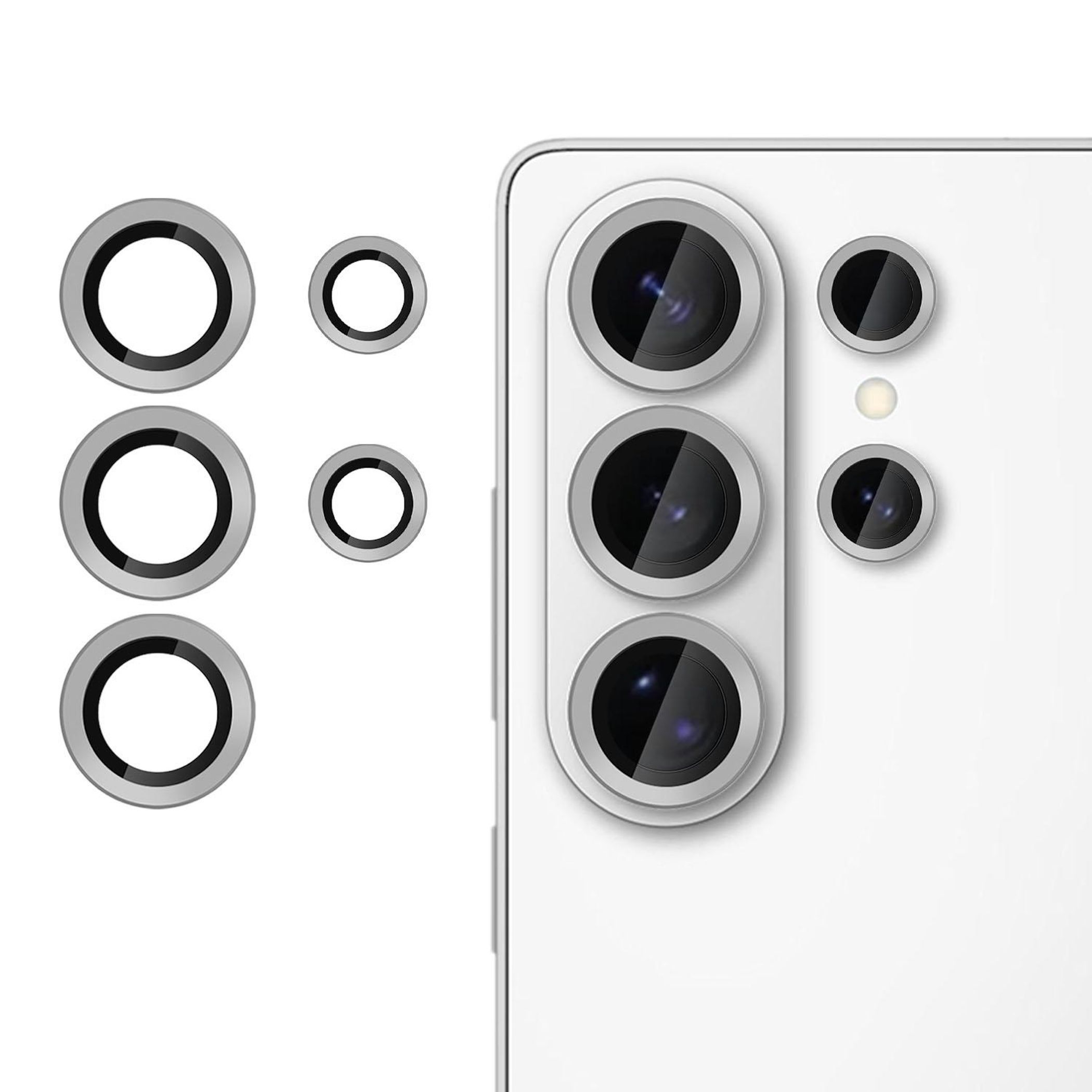 F&uuml;r Samsung Galaxy S26 Ultra Kalebol 9H Kamera Schutzglas D&uuml;nn Grau 