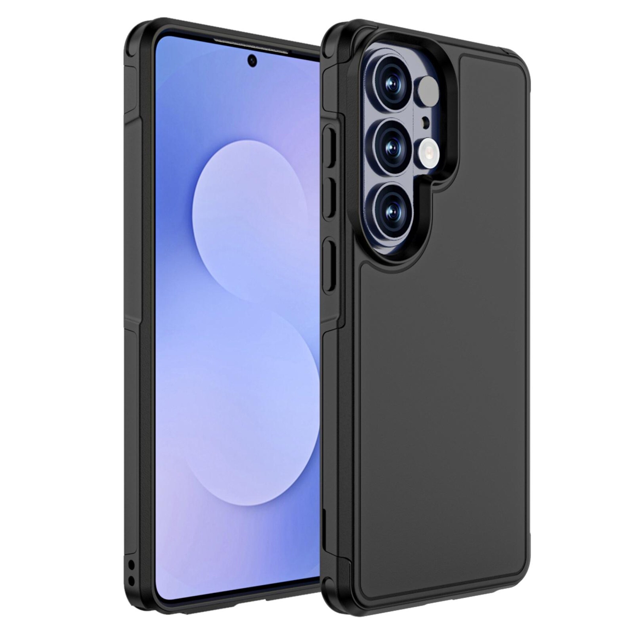 F&uuml;r Samsung Galaxy S26 Ultra 5G 2teiliges RedPepper Armor H&uuml;lle Schwarz 