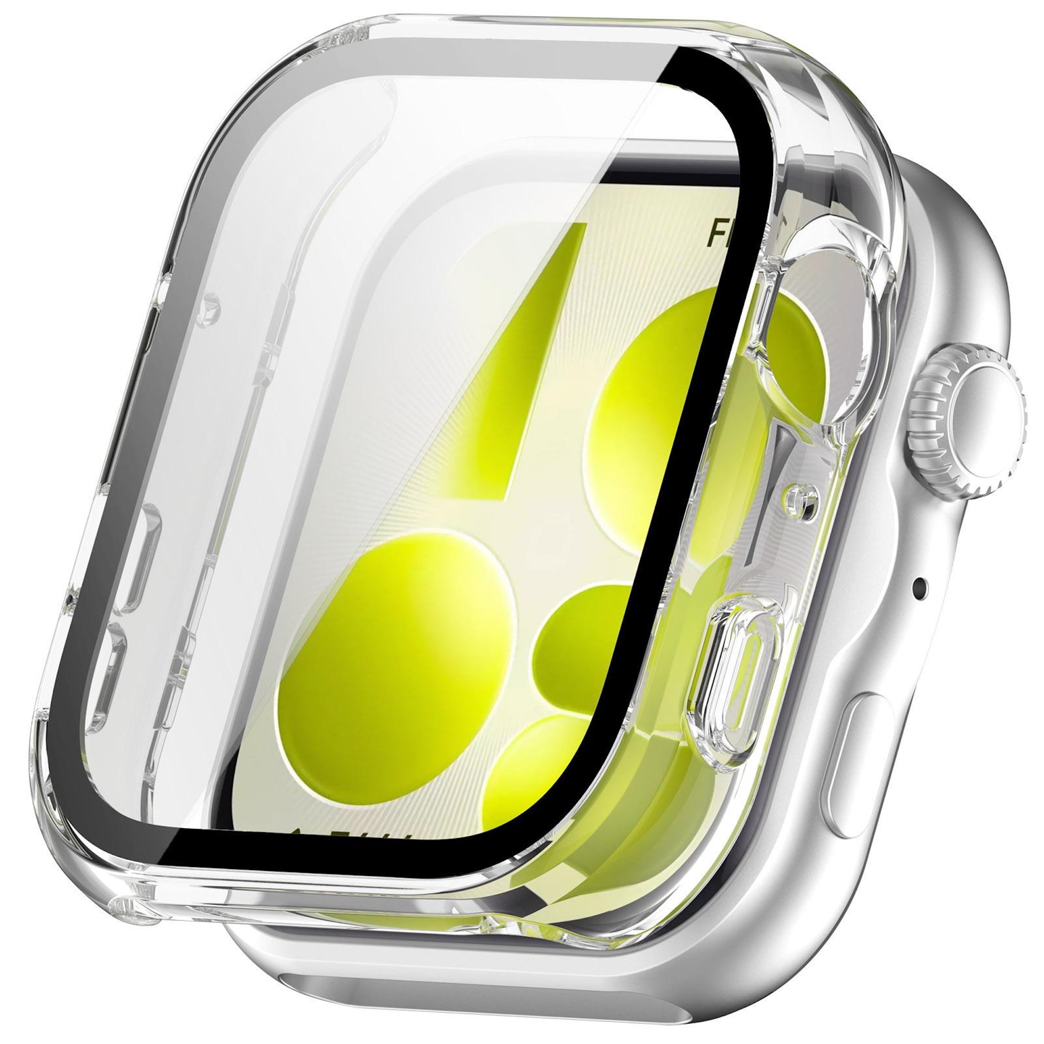 Smartwatch H&uuml;lle + Hart Schutzglas f&uuml;r Huawei Watch Fit 5 Schutz 9H Transparent 