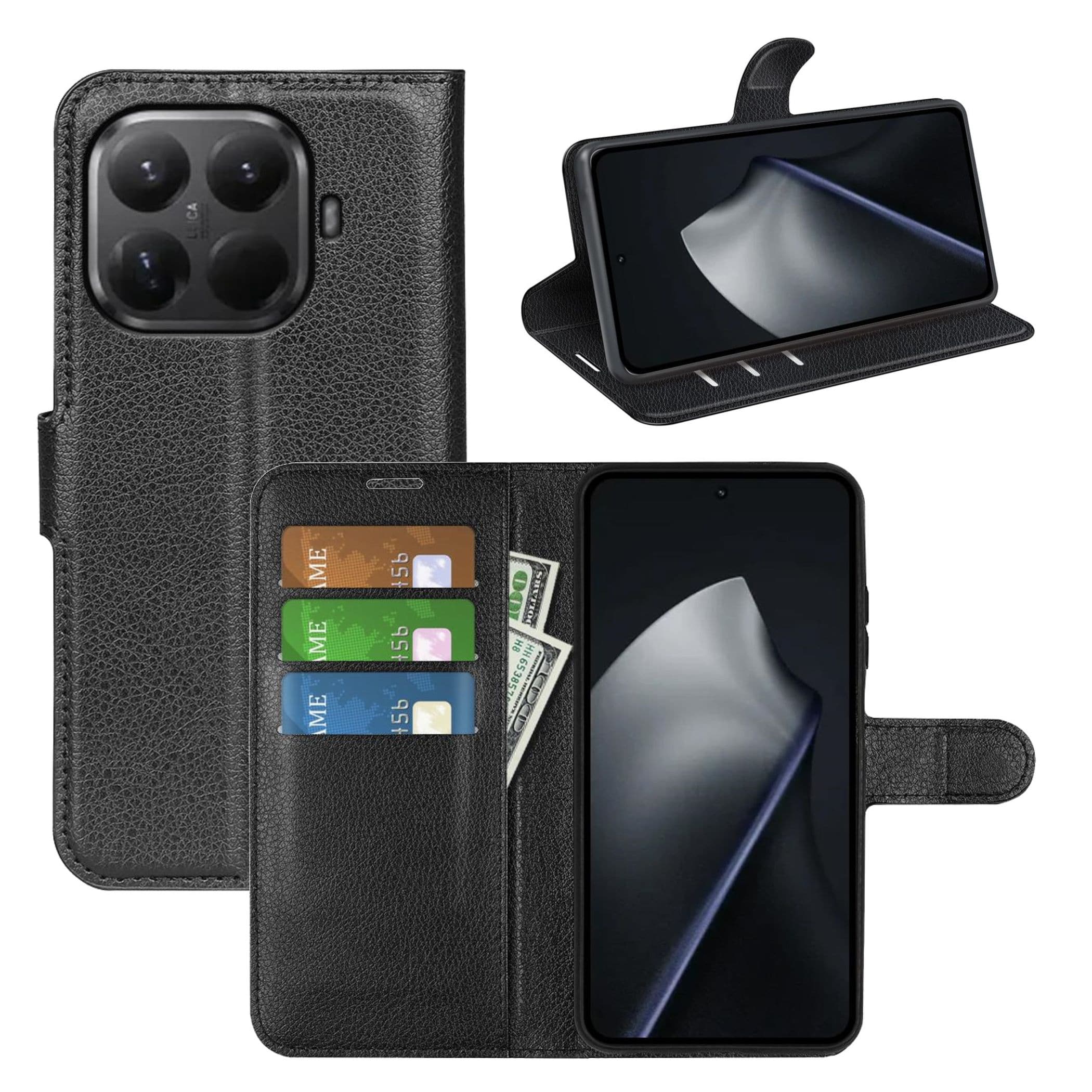 Handy H&uuml;lle Klapph&uuml;lle f&uuml;r Xiaomi 17T Kunstleder Flip Wallet Tasche 