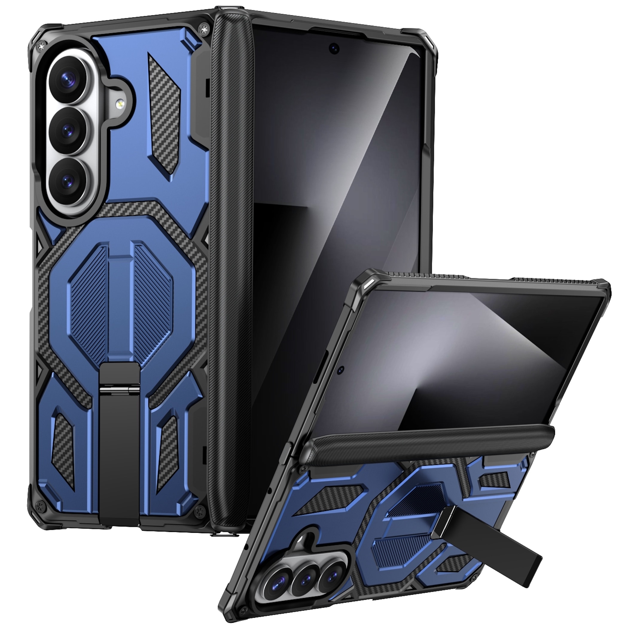 Handyh&uuml;lle Klapph&uuml;lle Kickstand f&uuml;r Samsung Galaxy Z Fold8 Ultra / 7 5G Fold8 5G 