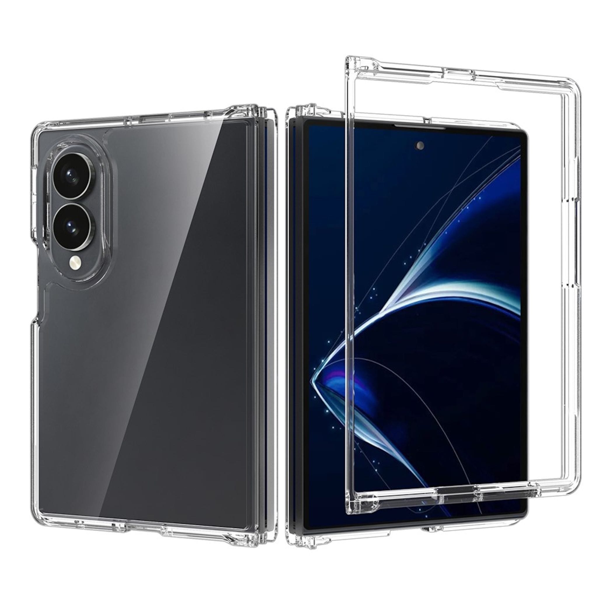 Acryl TPU f&uuml;r  Samsung Galaxy Z Fold8 5G Kameraschutz Transparent 