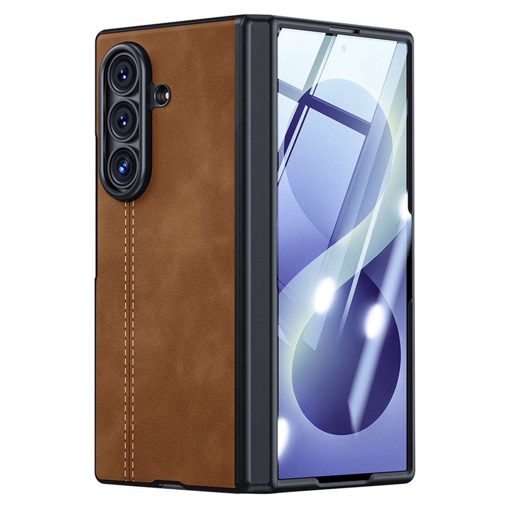 Handyhülle + 9H Schutzglas für Samsung Galaxy Z Fold8 / Ultra / Flip8 Scharnier