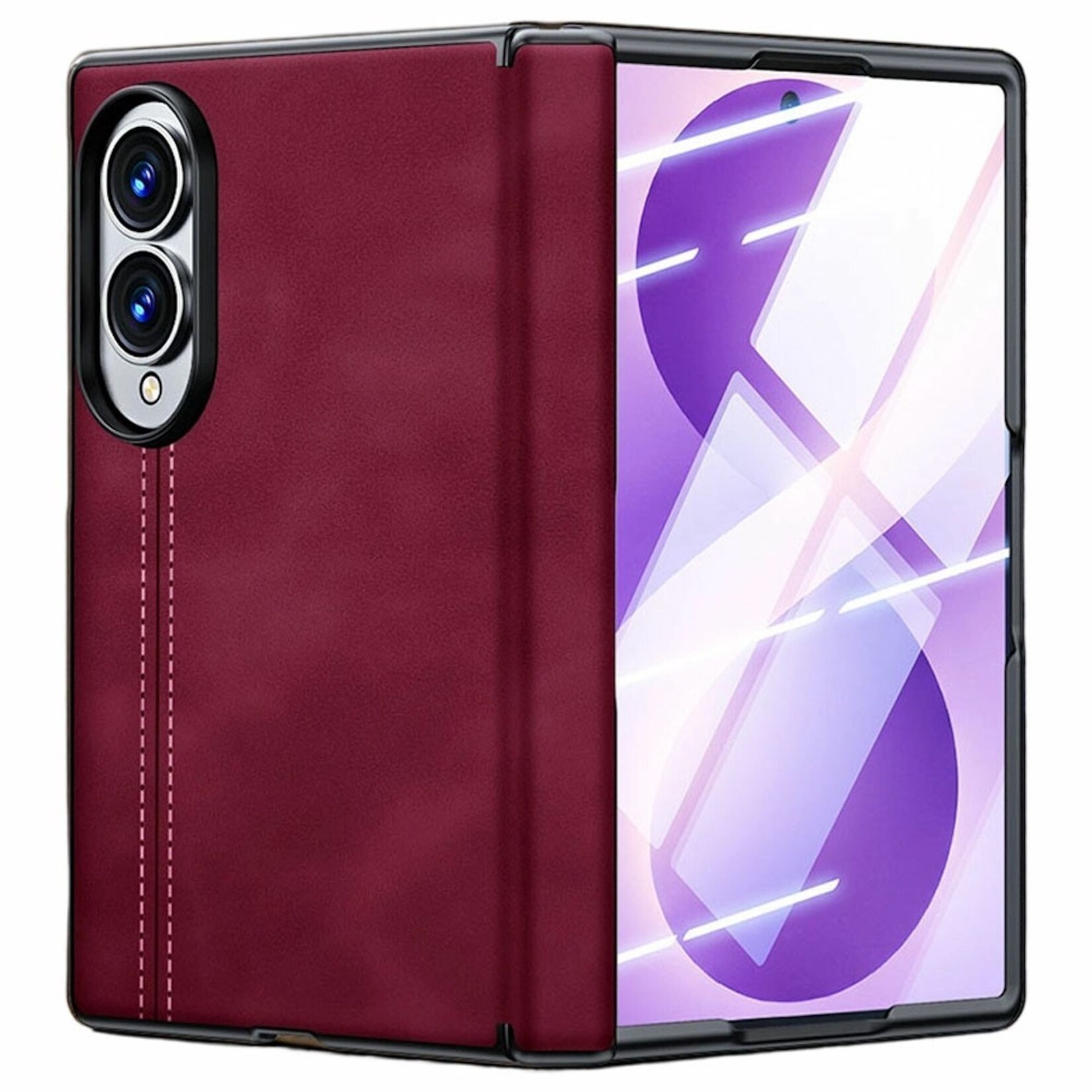 Handyhülle + 9H Schutzglas für Samsung Galaxy Z Fold8 / Ultra / Flip8 Scharnier