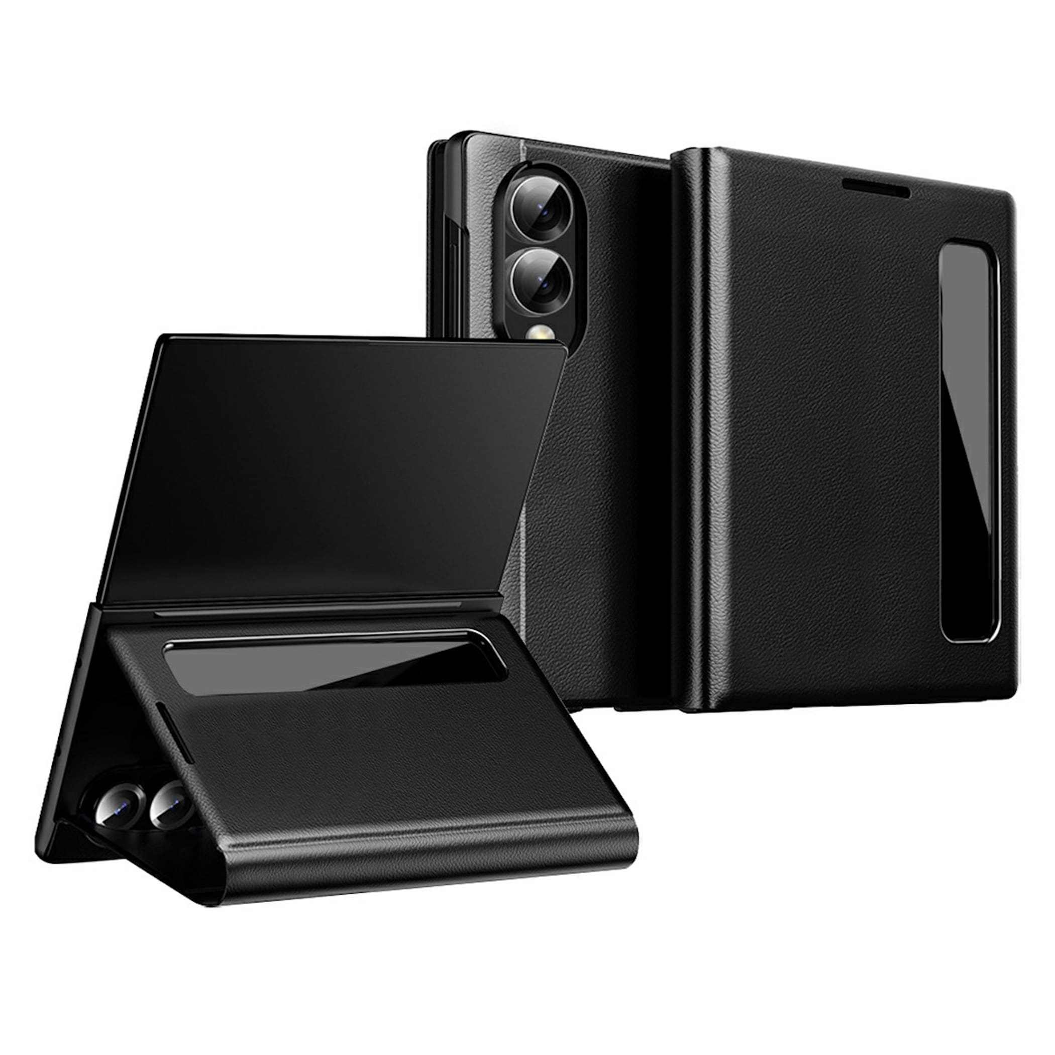 Handyh&uuml;lle Smart View Fenster f&uuml;r Samsung Galaxy Z Fold8 5G mit Wake UP Funktion 