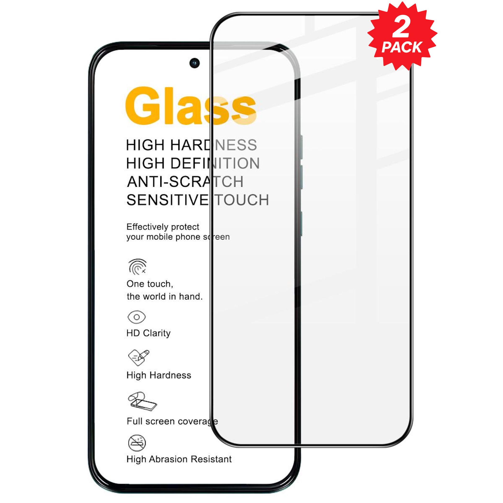 2x Full Cover Schutzglas f&uuml;r Xiaomi Redmi Note 17 Pro Displayschutz 3D 9H Glas 