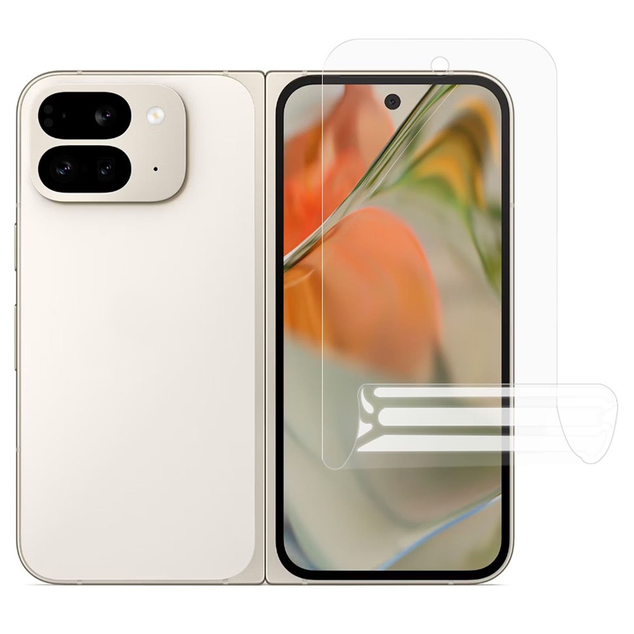 Hydrogel Display Schutzfolie f&uuml;r Google Pixel 11 Pro Fold Full Cover Folie 