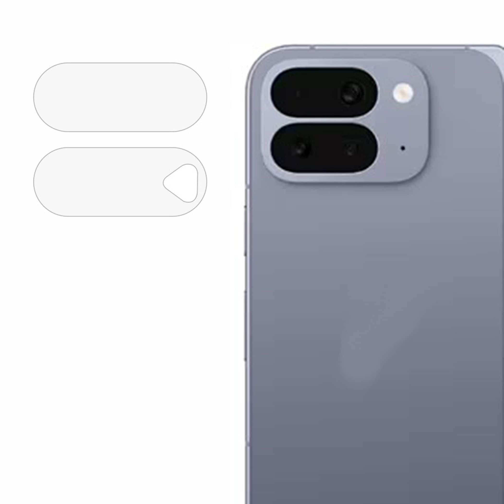 Kamera Schutzglas Linsenschutz f&uuml;r Google Pixel 11 Pro Fold Komplettschutz 