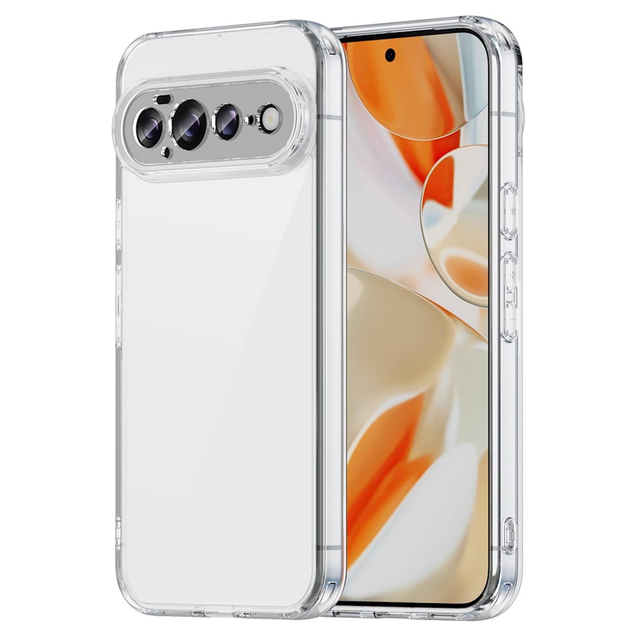 Airbag Handyh&uuml;lle f&uuml;r Google Pixel 11 Pro XL Sto&szlig;fest D&uuml;nn Hardcase Transparent 