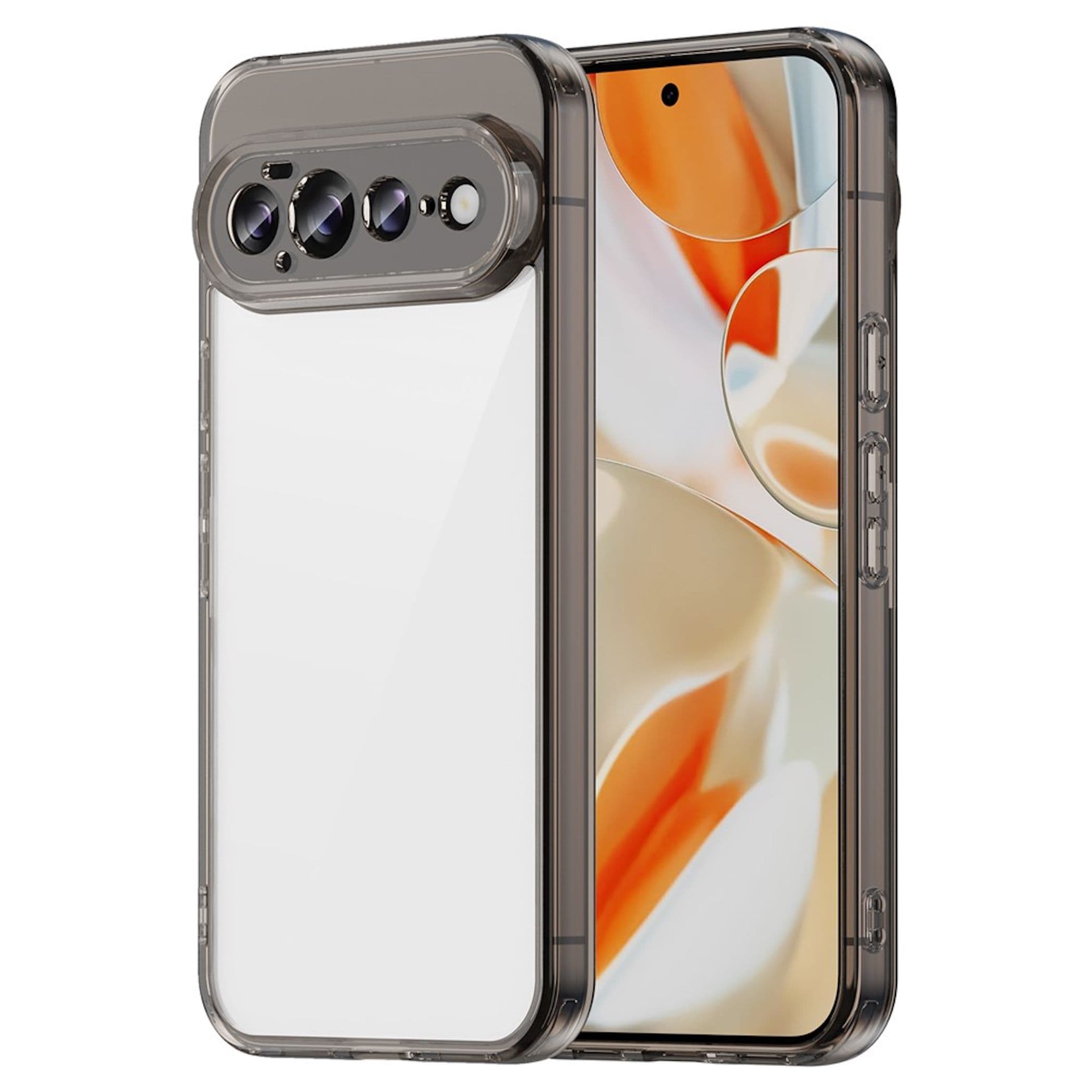 Airbag Handyh&uuml;lle f&uuml;r Google Pixel 11 Pro XL TPU Sto&szlig;fest D&uuml;nn Hardcase Schwarz 