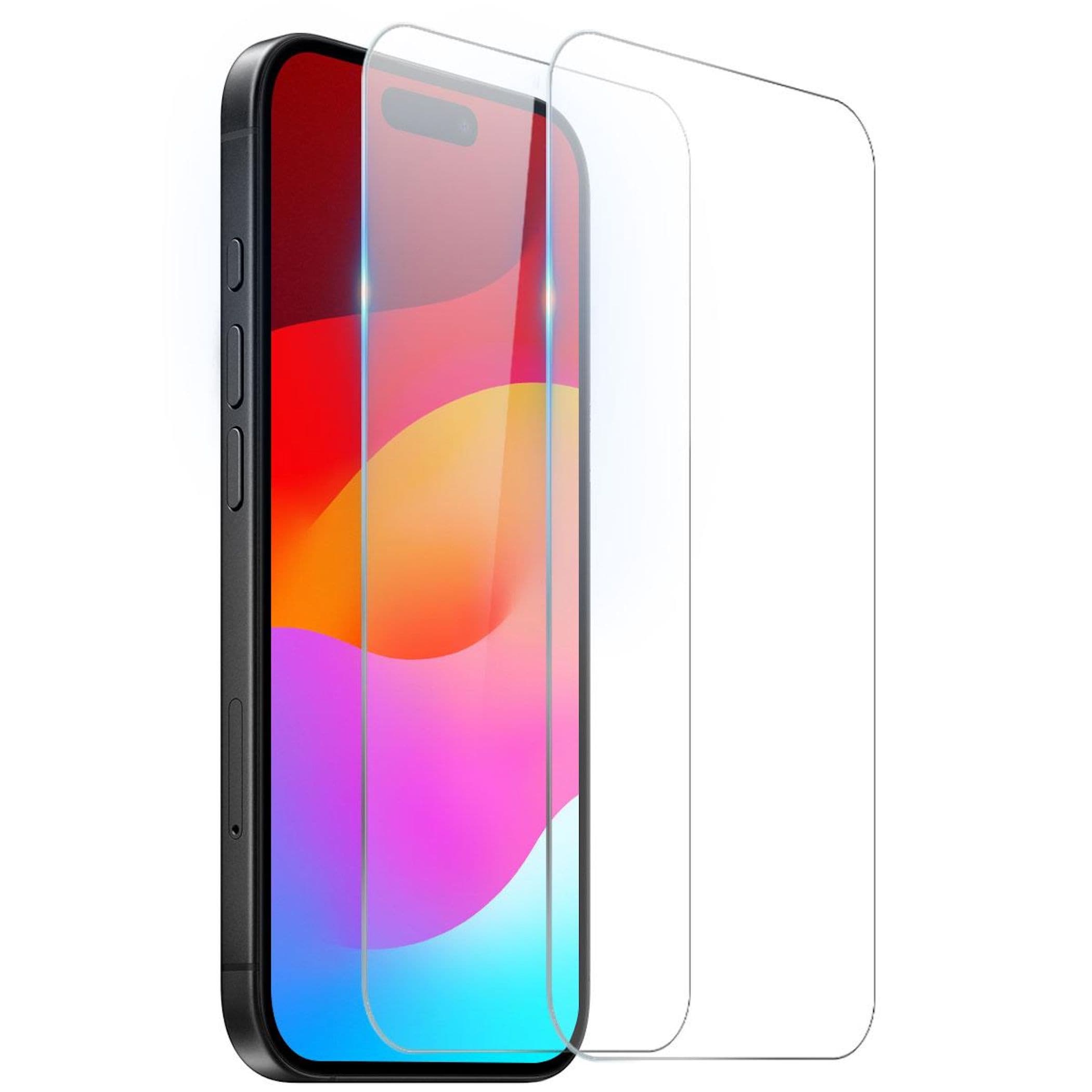 2x Schutzglas Displayschutz f&uuml;r Apple iPhone 18 Pro Max 9H Hartglas Bildschirm 