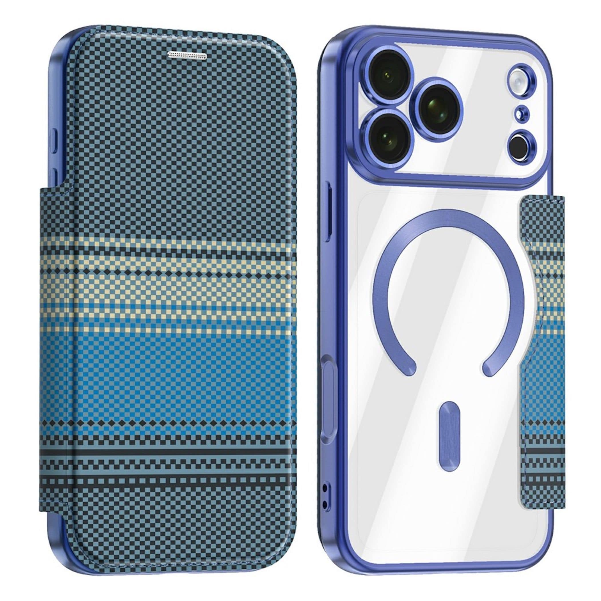 MagSafe Klapp Handyh&uuml;lle f&uuml;r iPhone 18 Pro & Max RFID Kameraschutz Design Case 