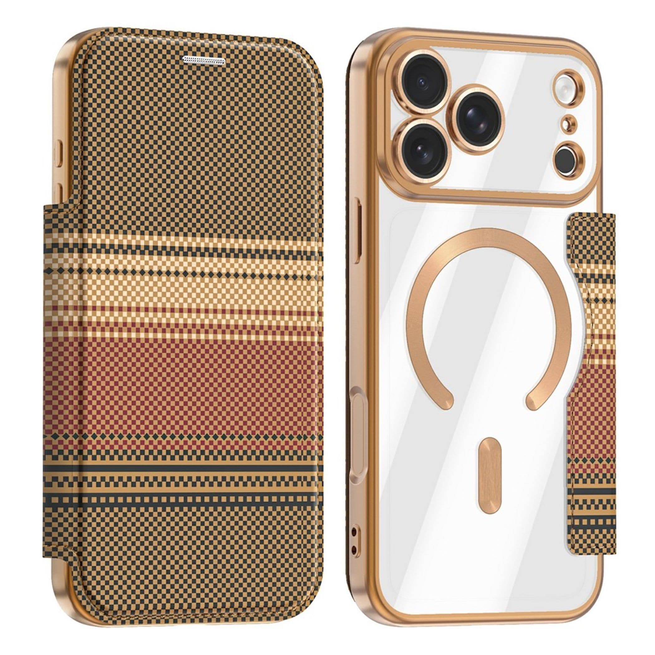 MagSafe Klapp Handyh&uuml;lle f&uuml;r iPhone 18 Pro & Max RFID Kameraschutz Design Case 