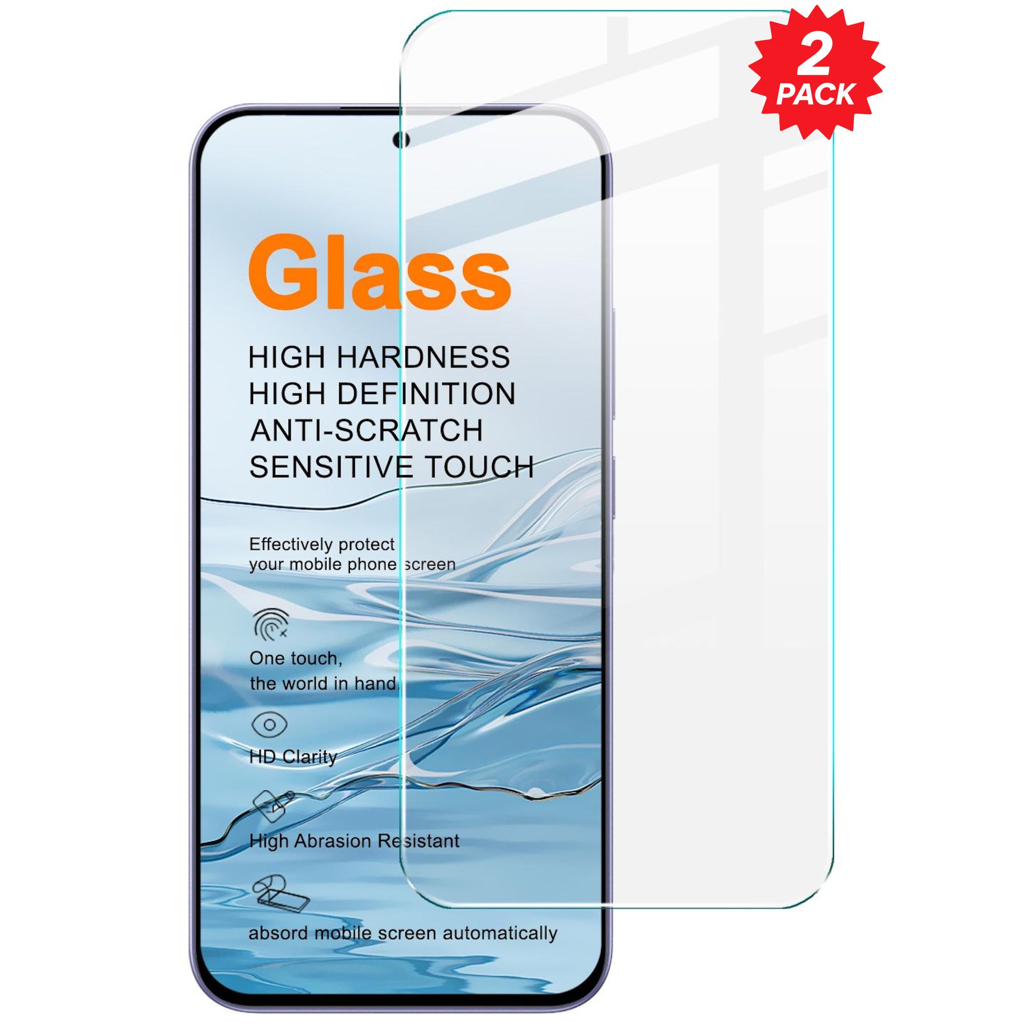 2x Schutzglas Displayschutz f&uuml;r Xiaomi Redmi 17 5G / 4G 9H Hartglas Bildschirm 