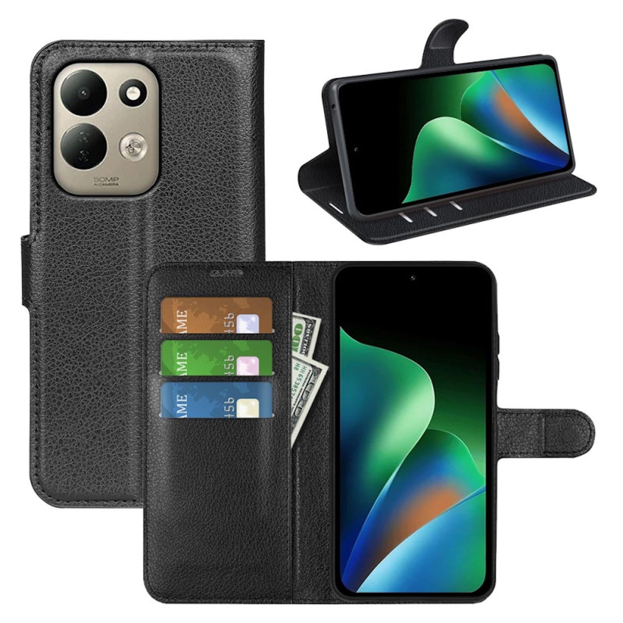 Handy H&uuml;lle Klapph&uuml;lle f&uuml;r Xiaomi Redmi 17 5G / 4G Kunstleder Book Wallet Tasche 