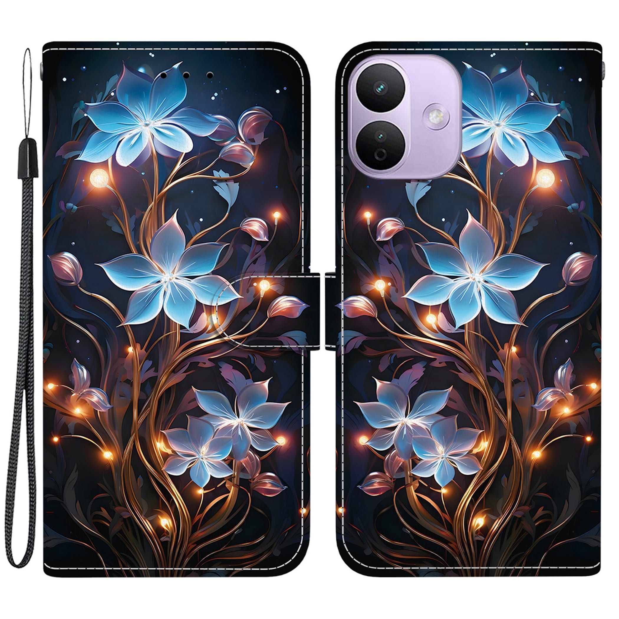 Handyh&uuml;lle Klapp Tasche f&uuml;r Xiaomi Redmi Note 17 4G / 5G Kunstleder Book Design 