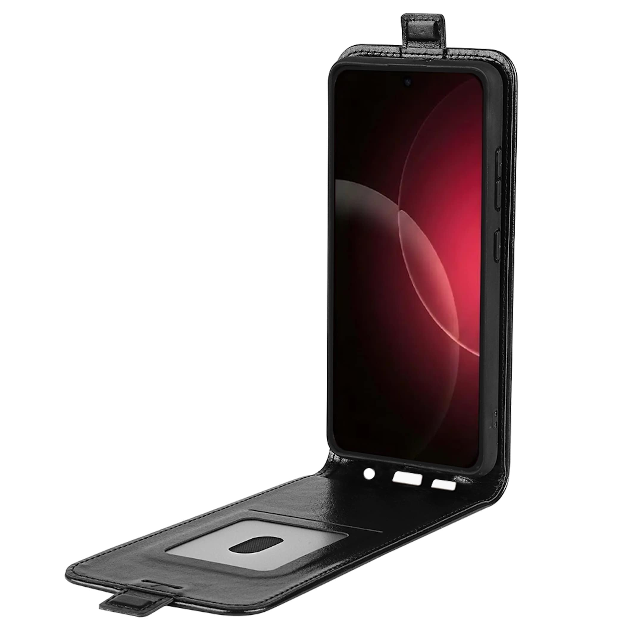 Handyh&uuml;lle Klapp Flip Tasche f&uuml;r Xiaomi 18 Pro Kunstleder Kartenfach Silikon 